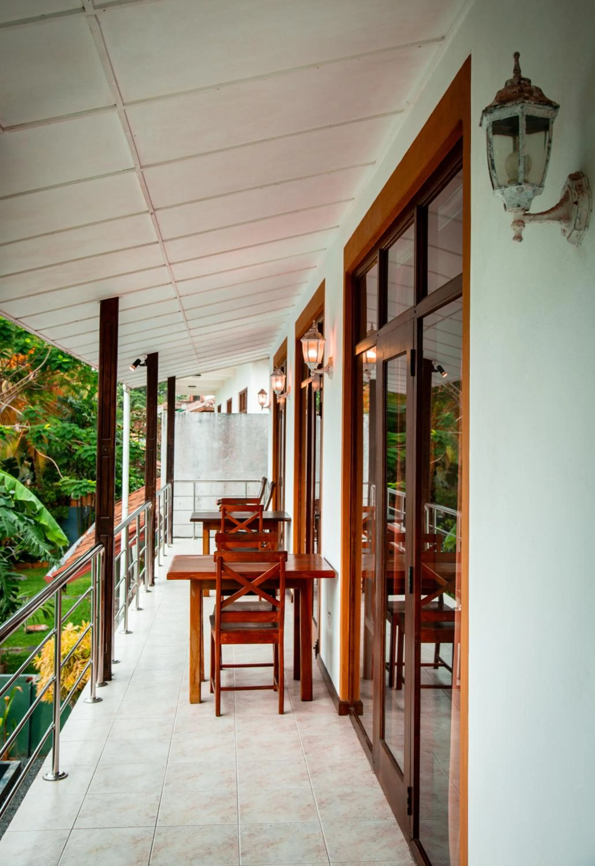 Balcony/Terrace in Riverside Inn Fuji