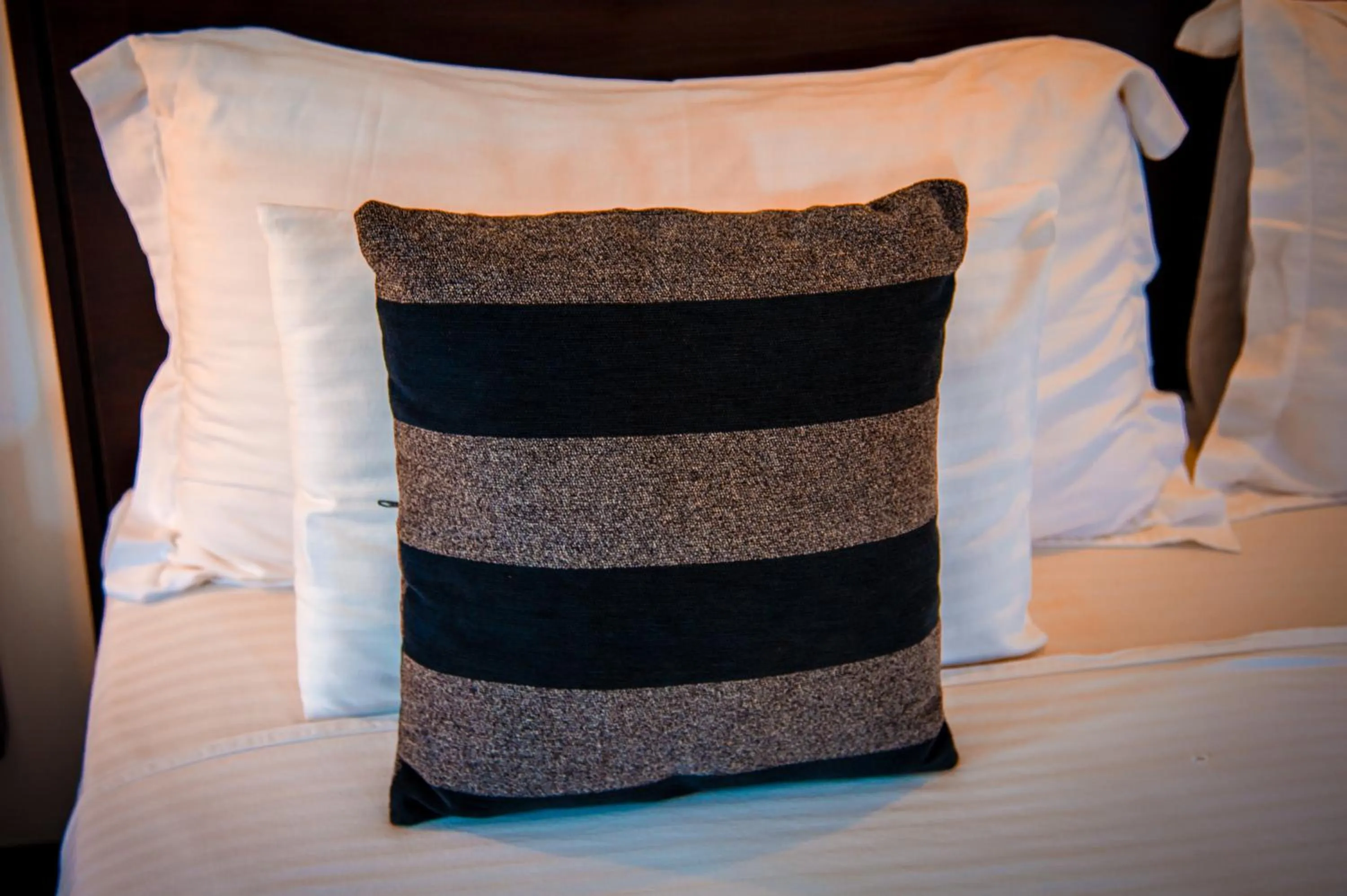 Bed in Riverside Inn Fuji