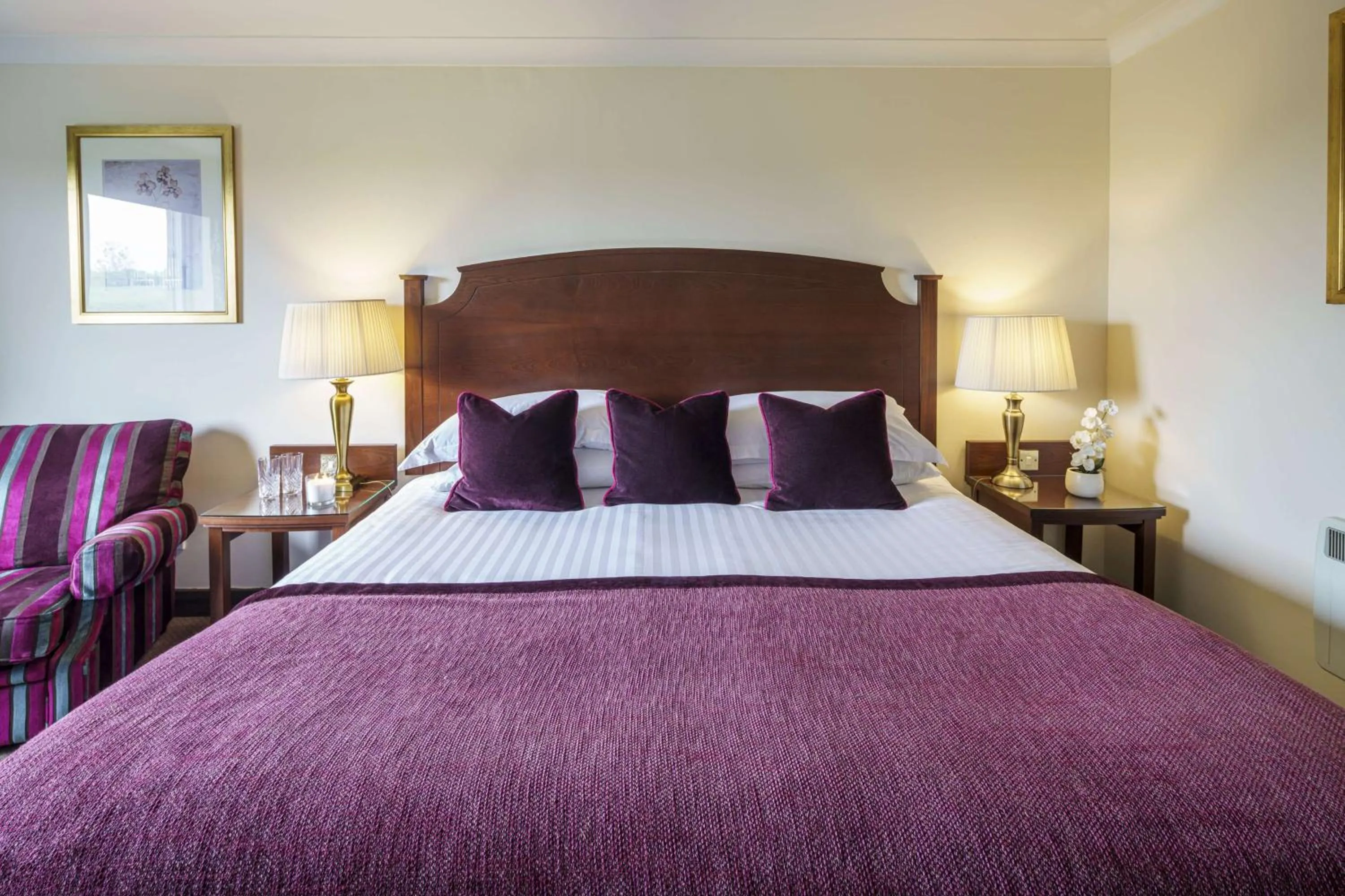 Bedroom, Bed in Macdonald Inchyra Hotel & Spa