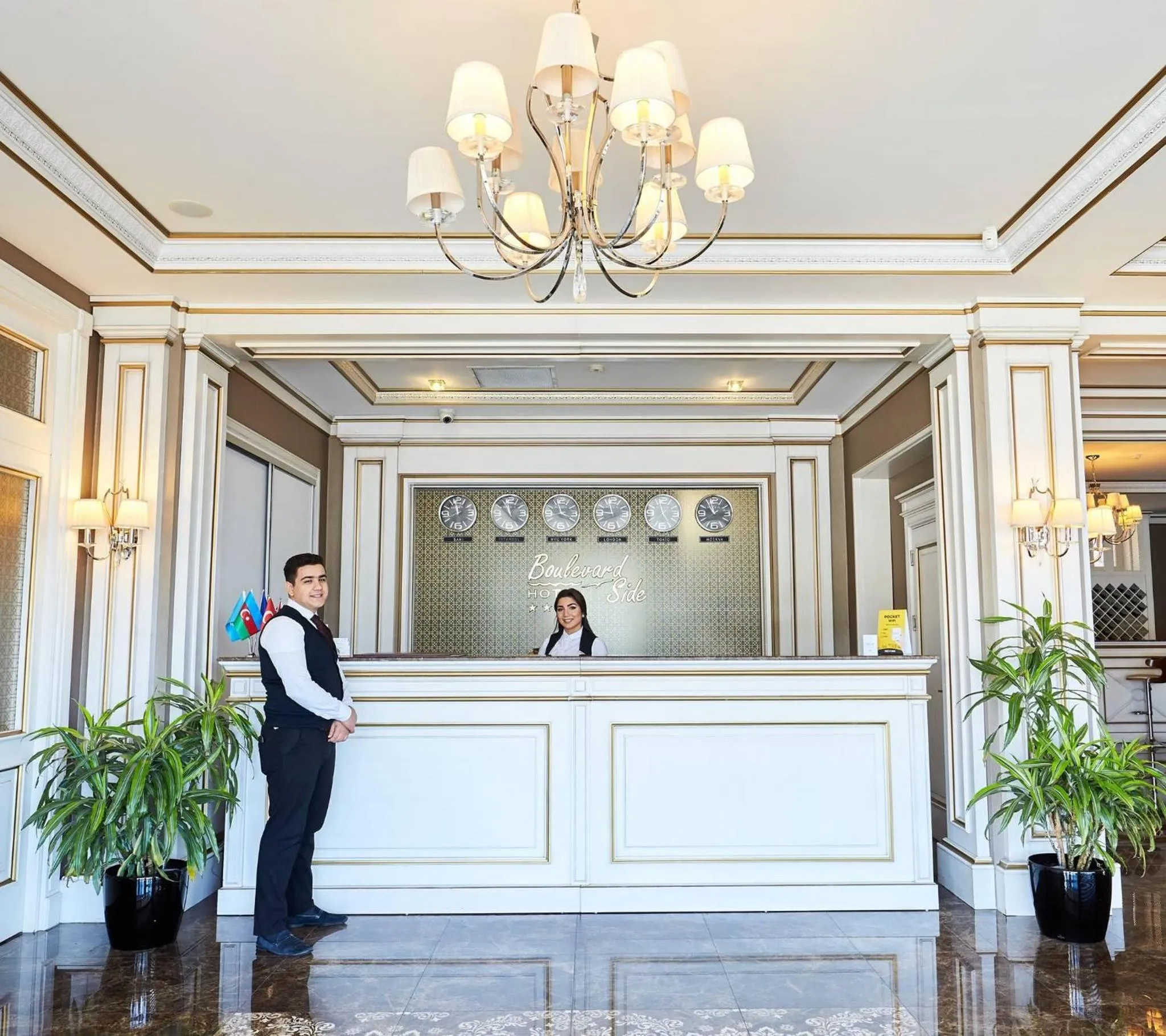 Staff in Boulevard Side Hotel