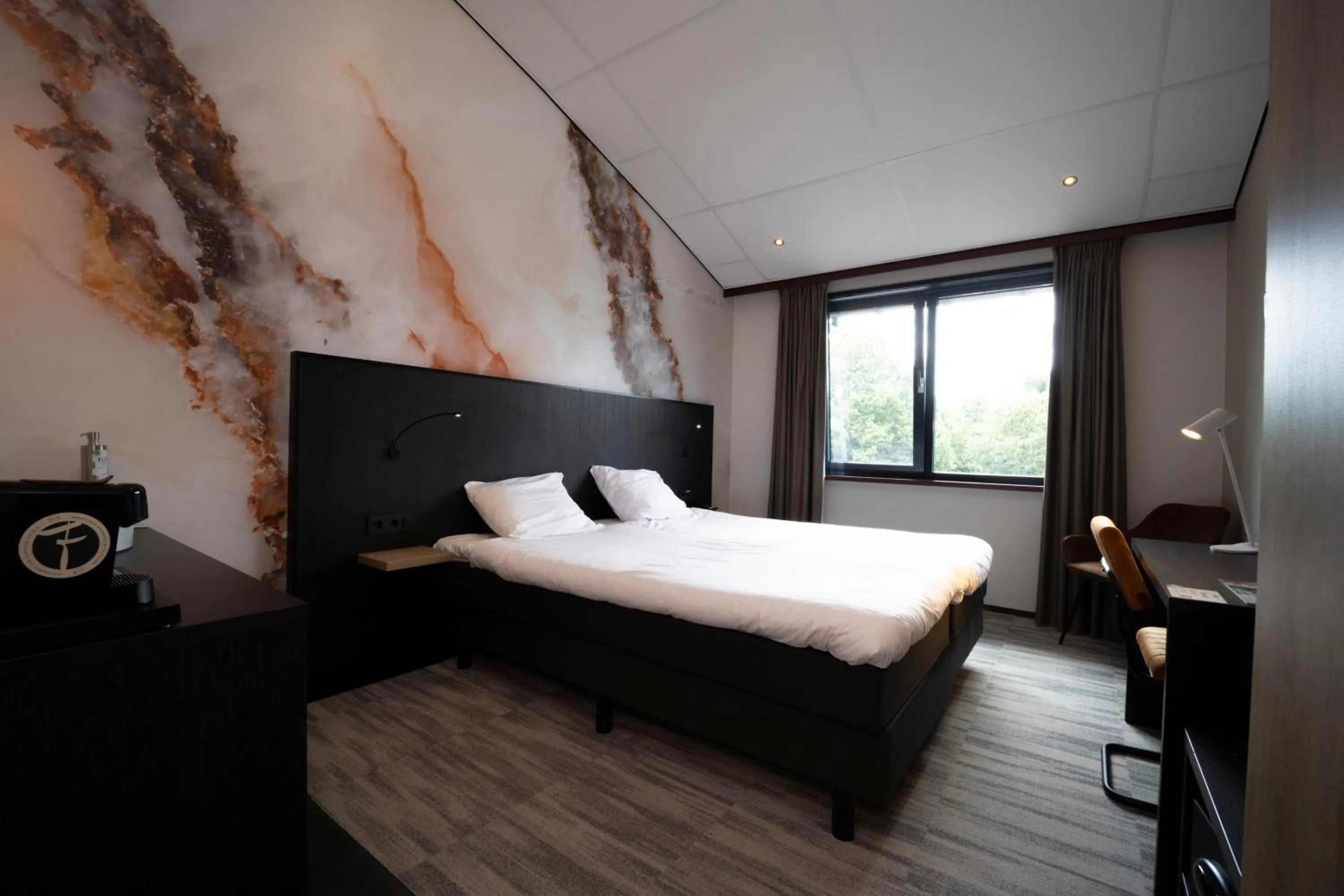 Bed in Fletcher Wellness-Hotel Brabant-Mill