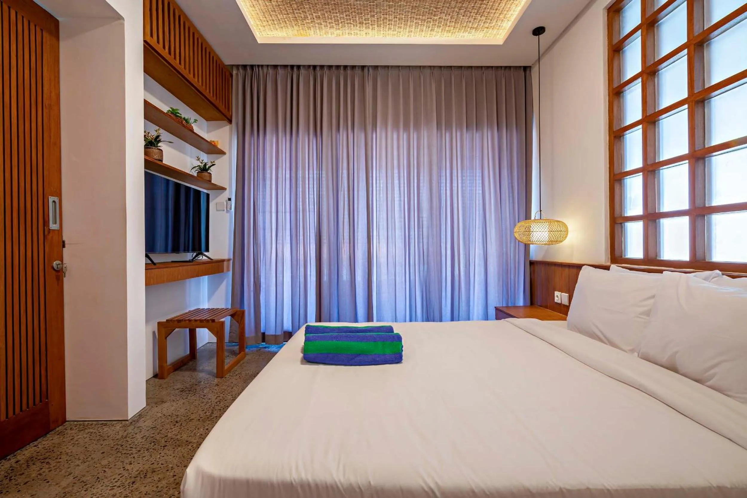 Bedroom, Bed in Villa Kemiri - Canggu near Batu Bolong Beach