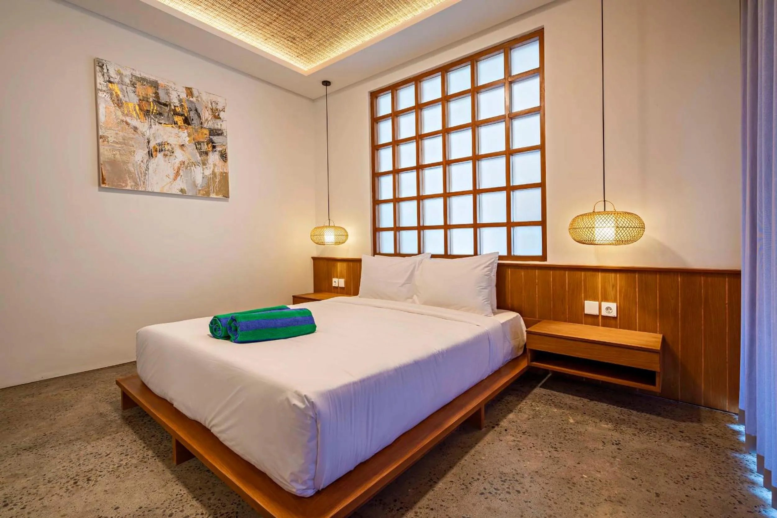 Bedroom, Bed in Villa Kemiri - Canggu near Batu Bolong Beach