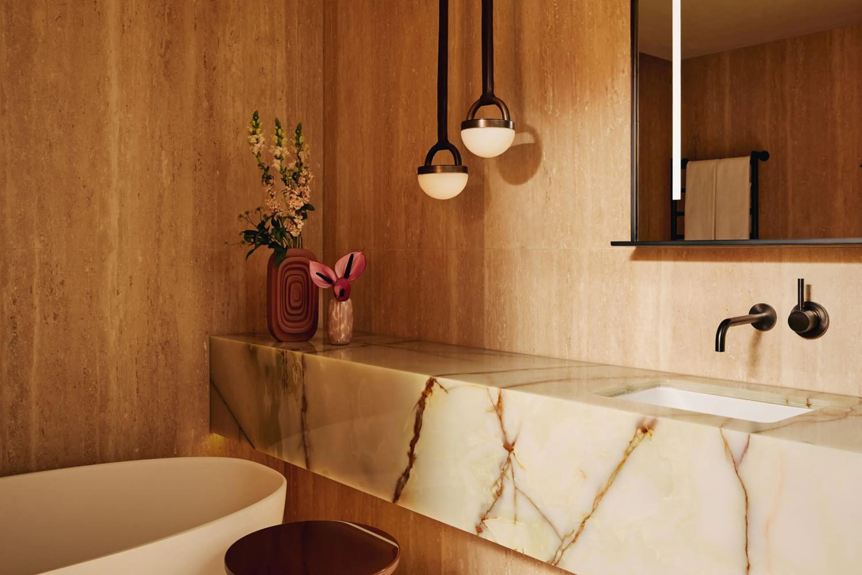 Bathroom in The Emory, Maybourne