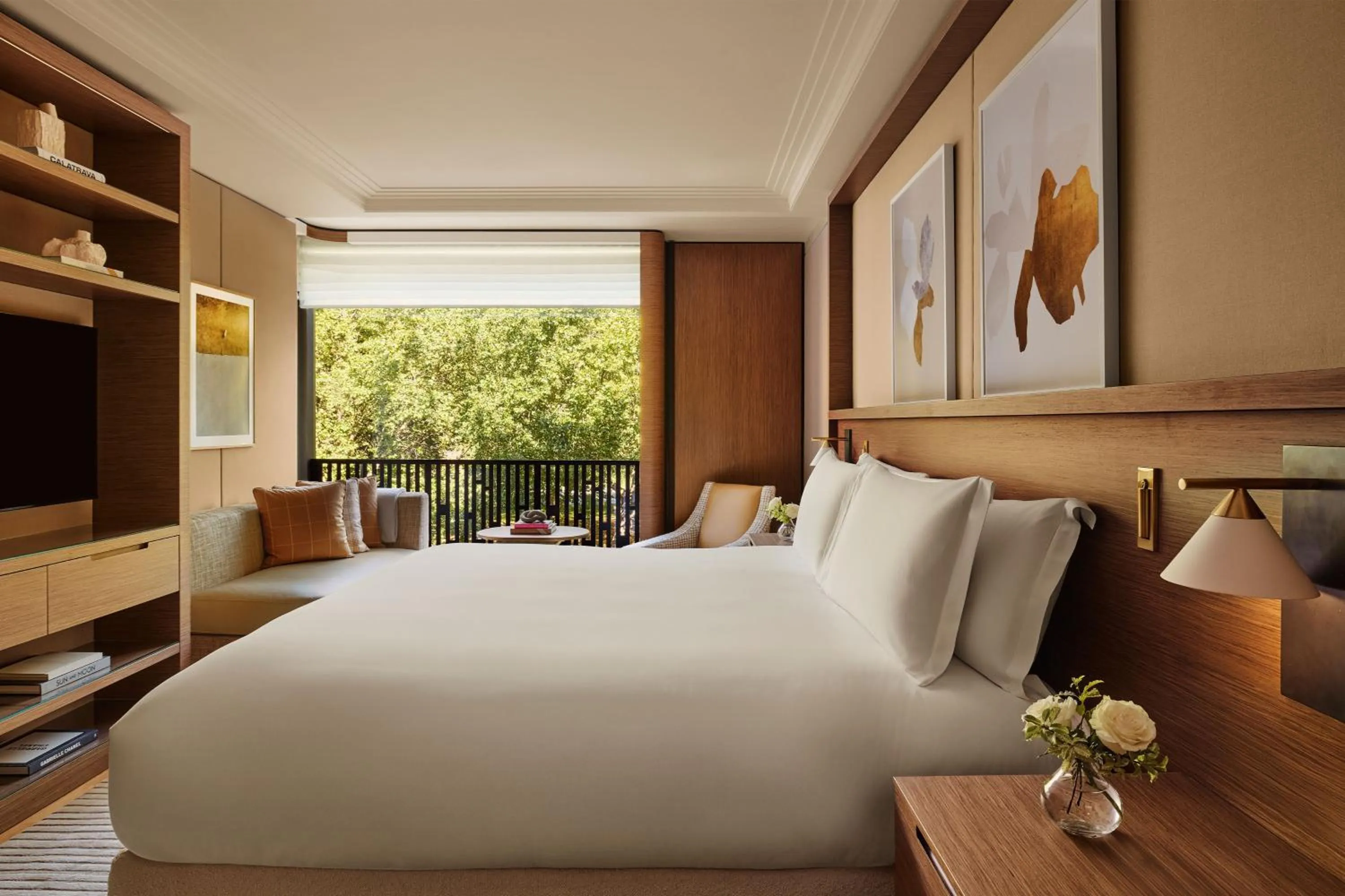 View (from property/room), Bed in The Emory, Maybourne