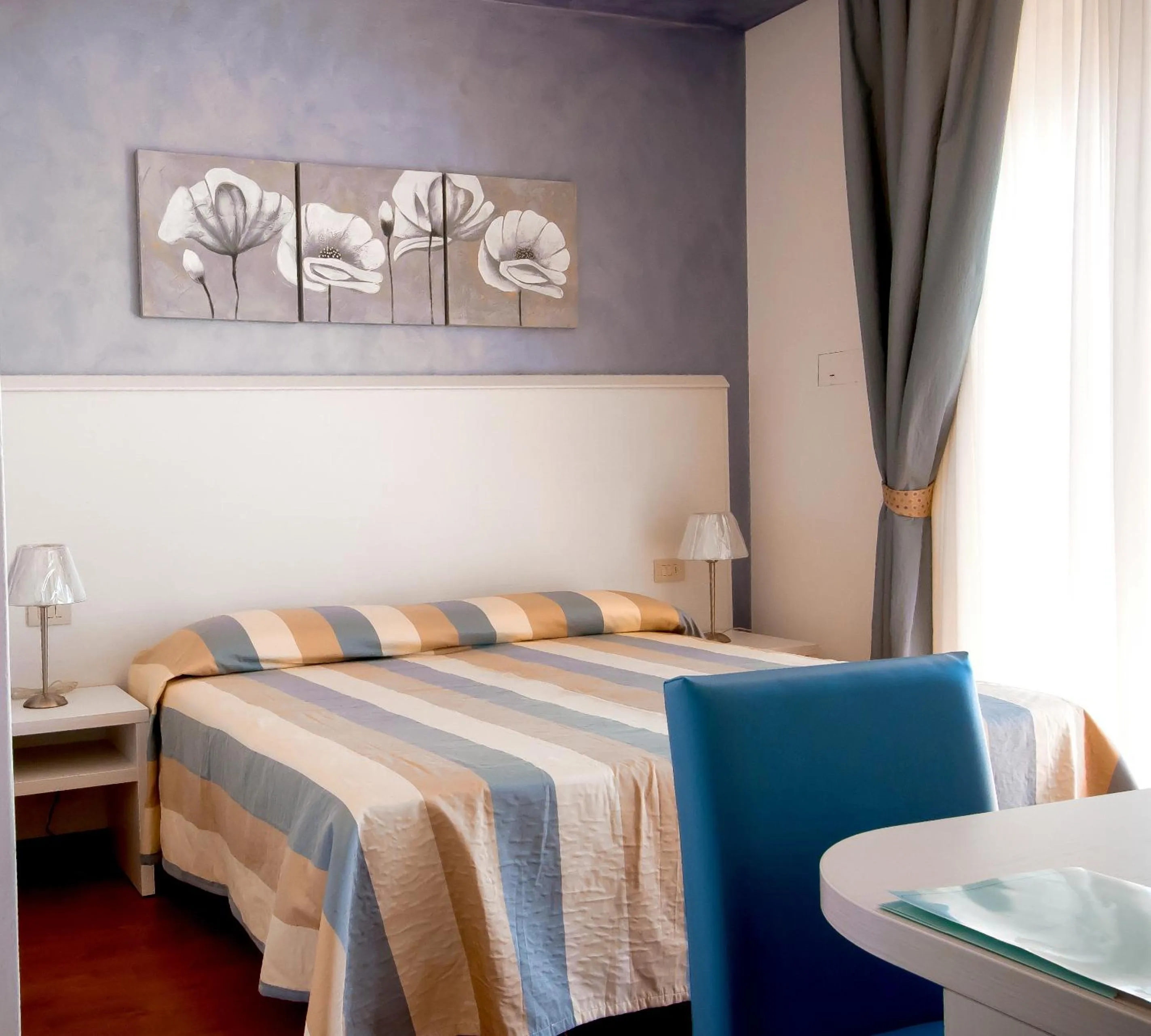 Bed in Hotel Telenia