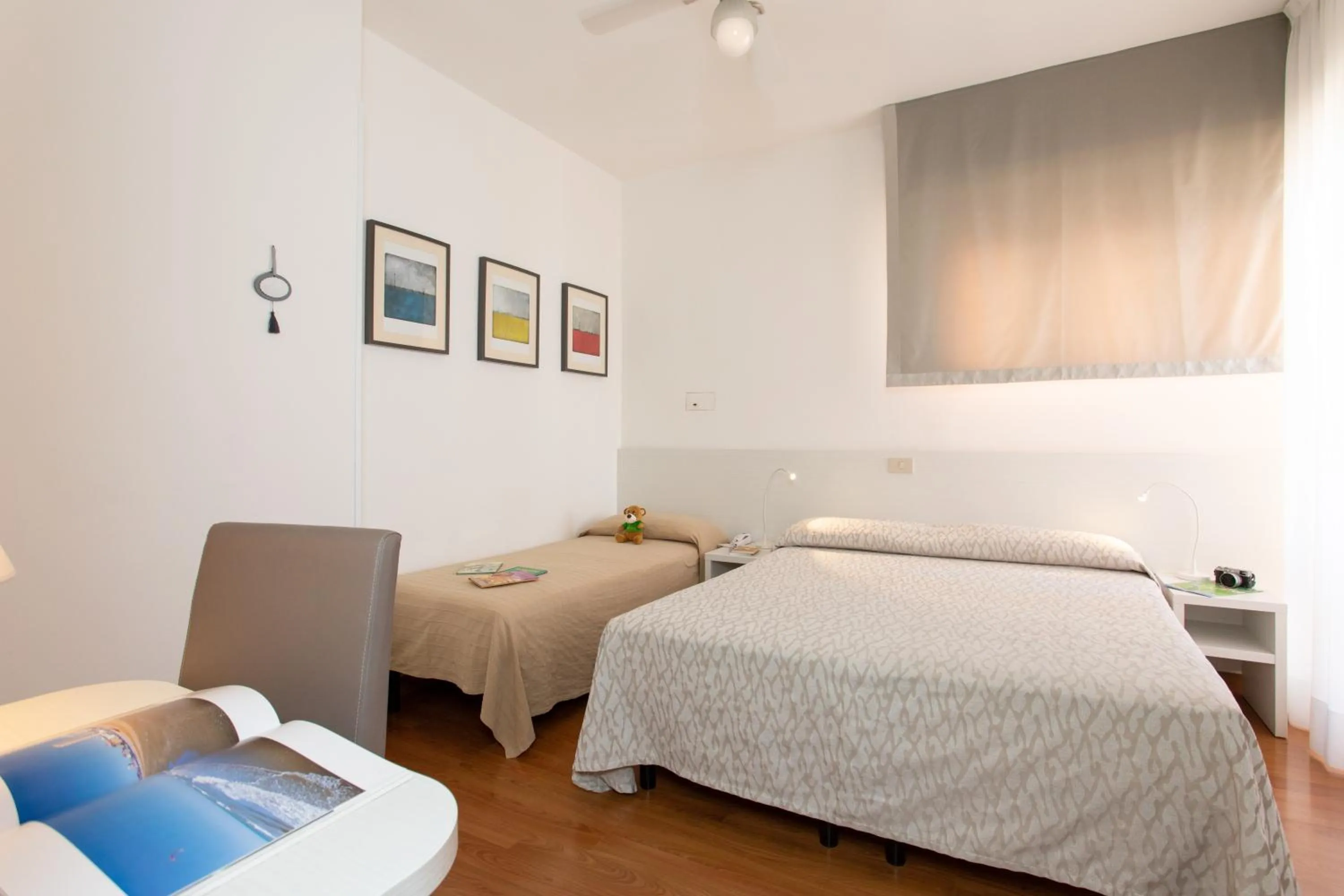 Bed in Hotel Telenia