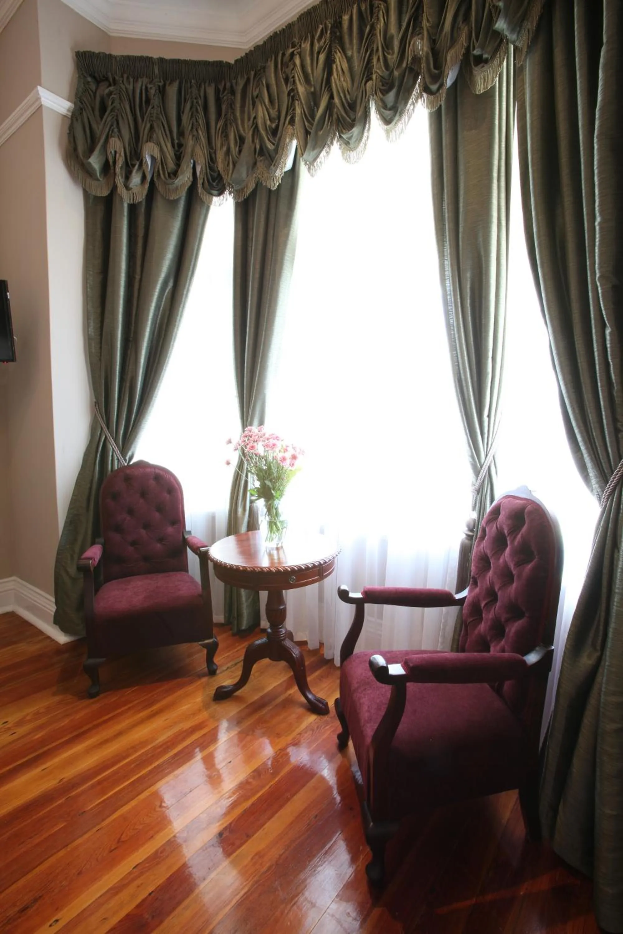 Seating area in Park Place Boutique Guesthouse
