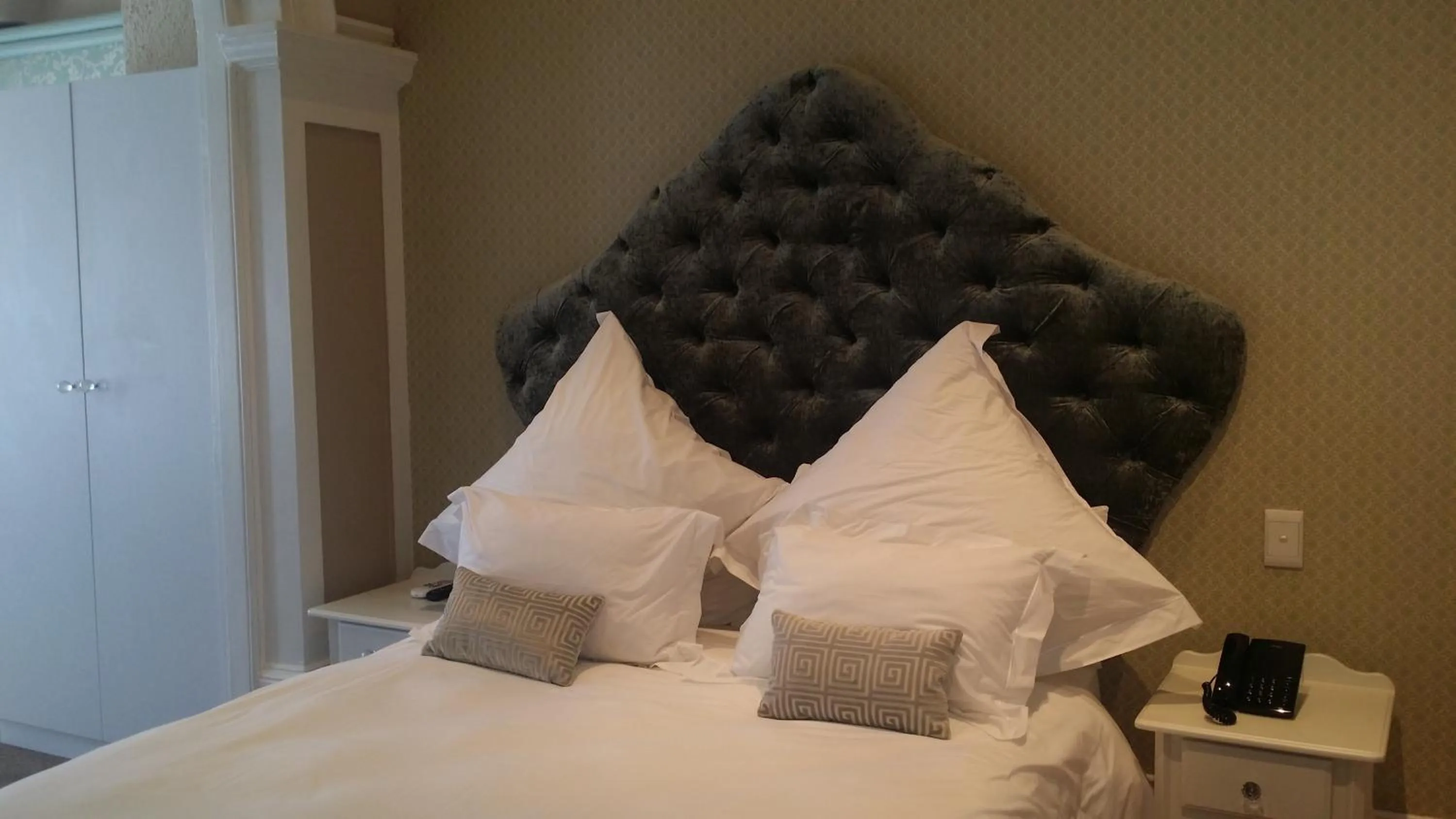 Decorative detail, Bed in Park Place Boutique Guesthouse