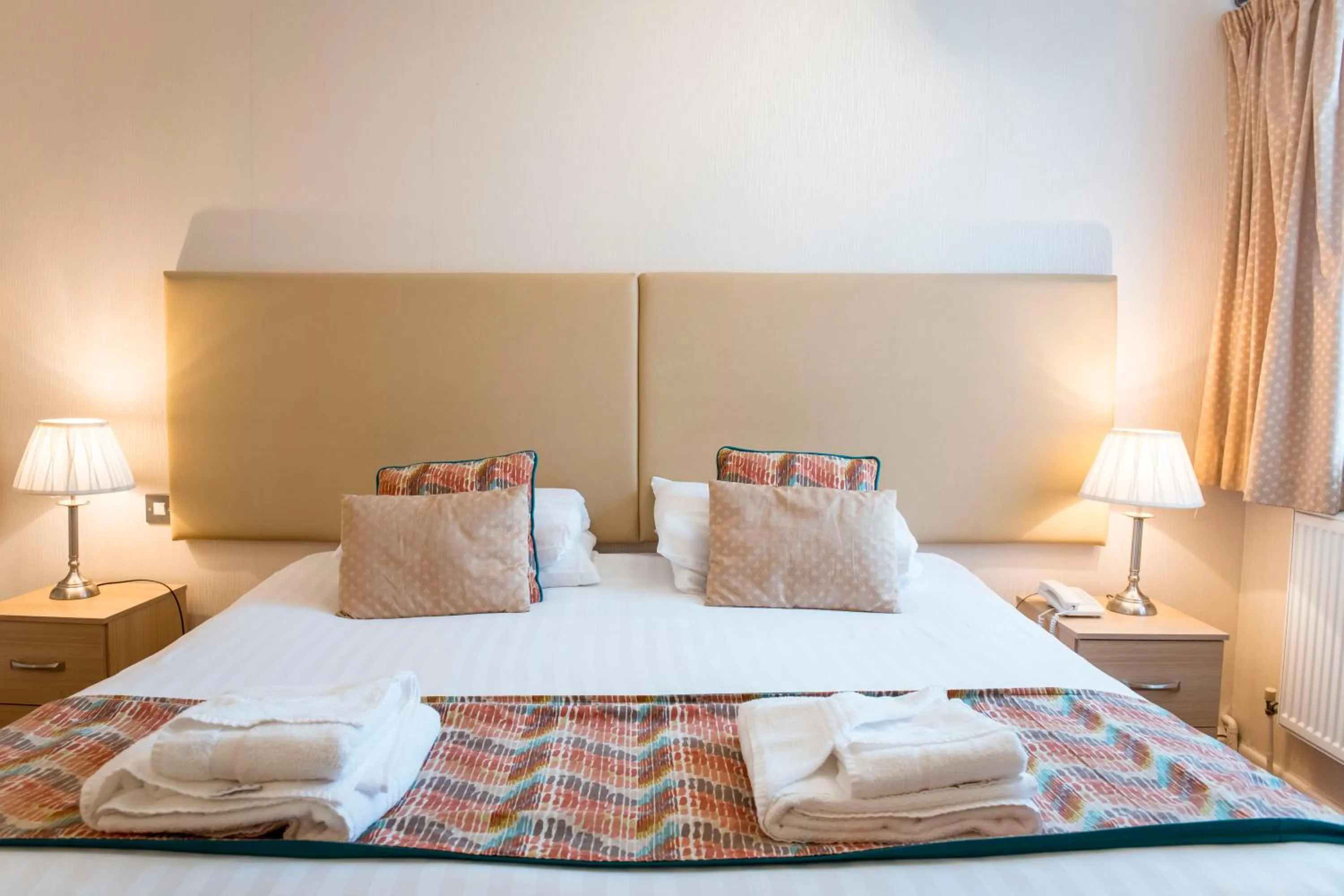 Bed in Ashburnham Hotel