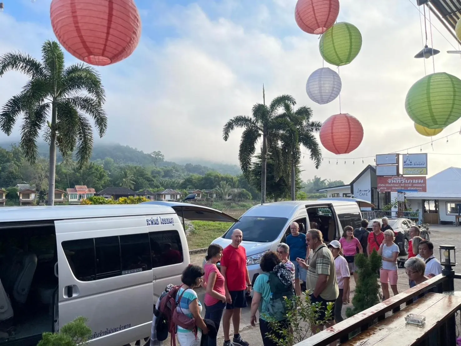 Balcony/Terrace in Saranya River House สรัญญาริเวอร์เฮาส์