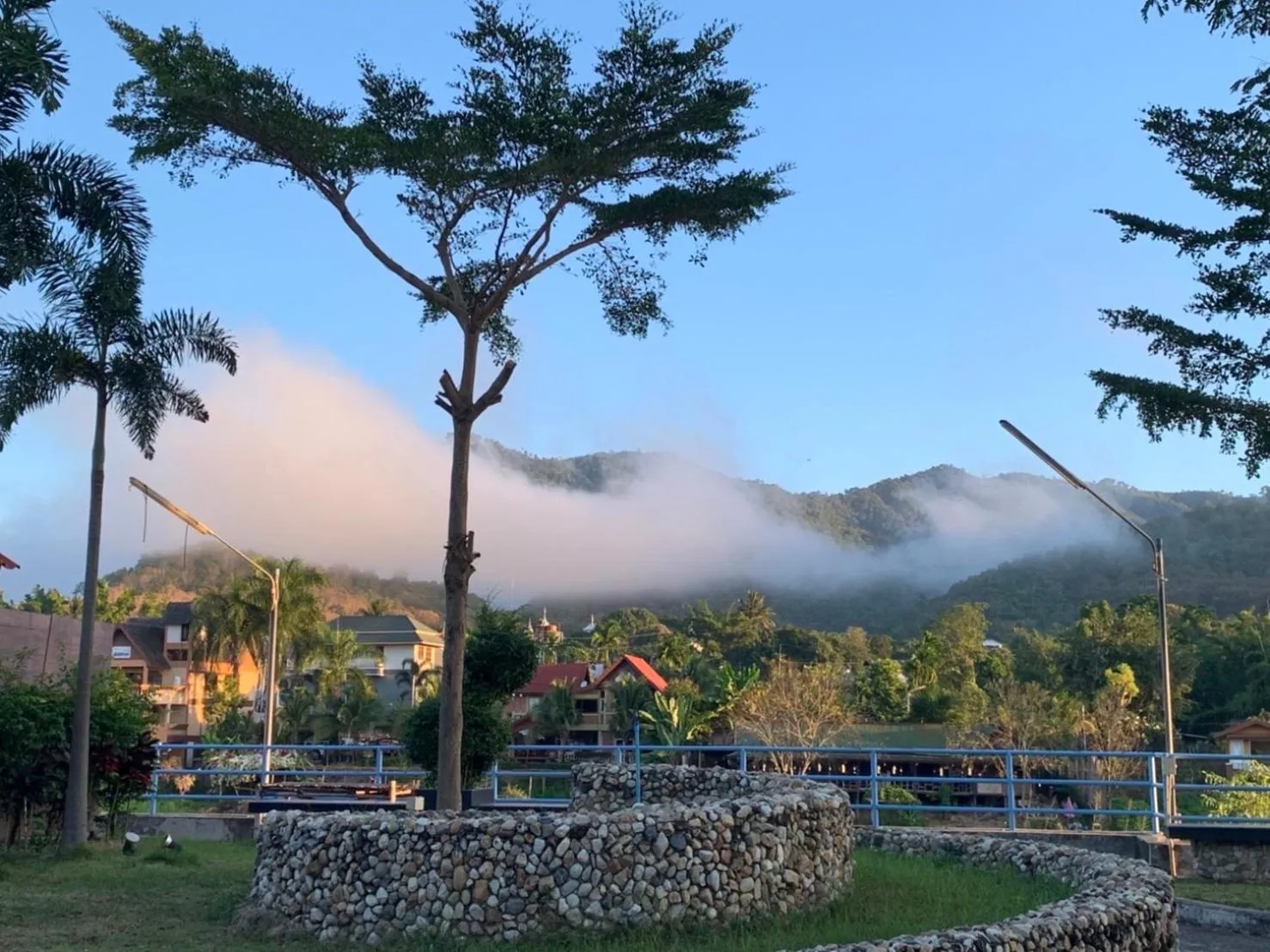 Garden in Saranya River House สรัญญาริเวอร์เฮาส์