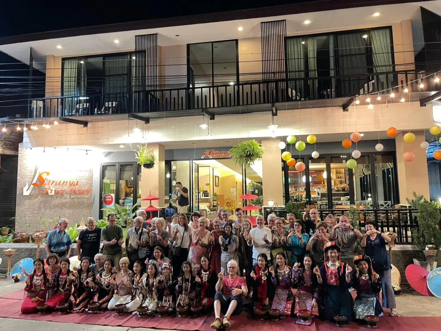 Balcony/Terrace in Saranya River House สรัญญาริเวอร์เฮาส์