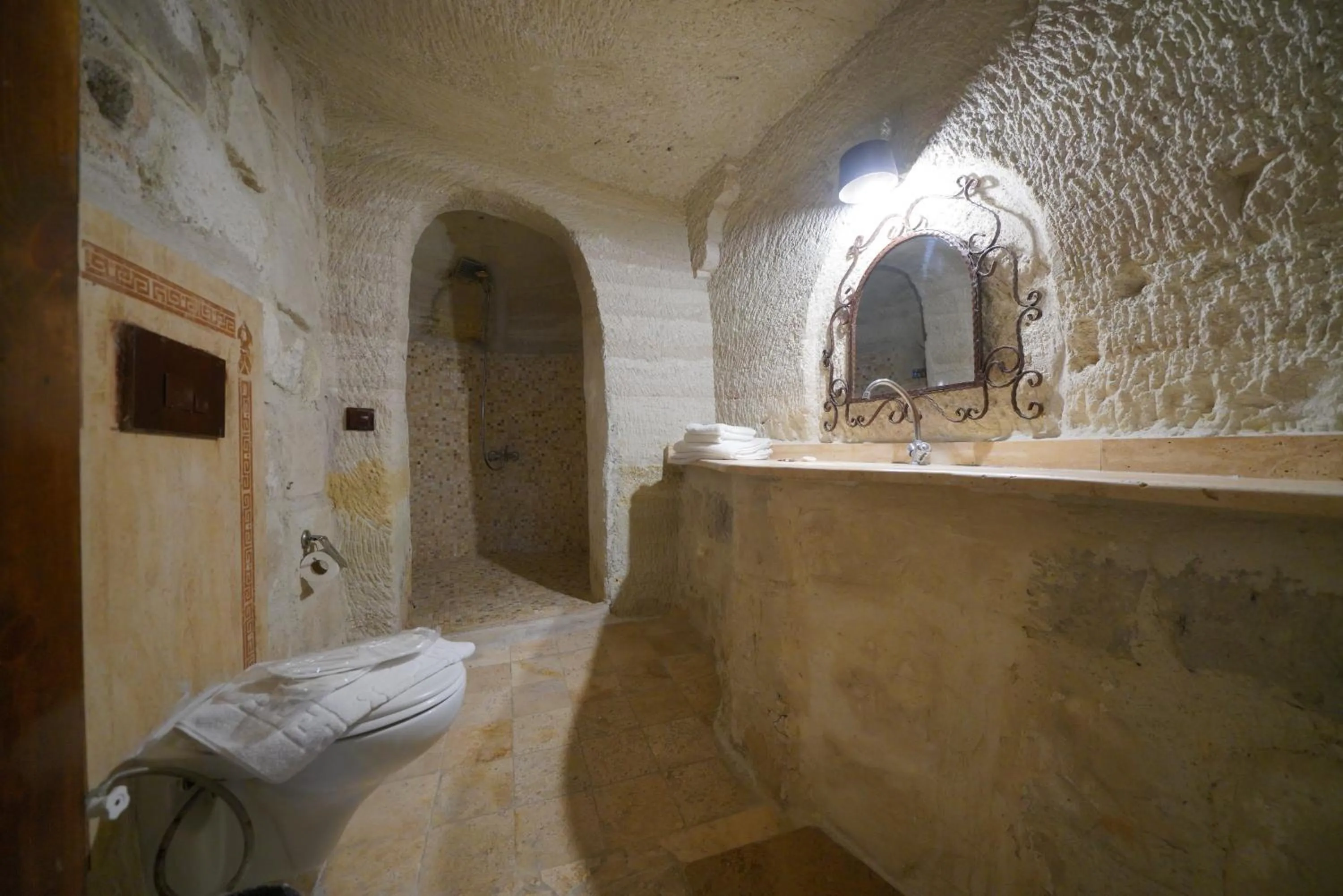 Toilet in Turan Cappadocia Cave