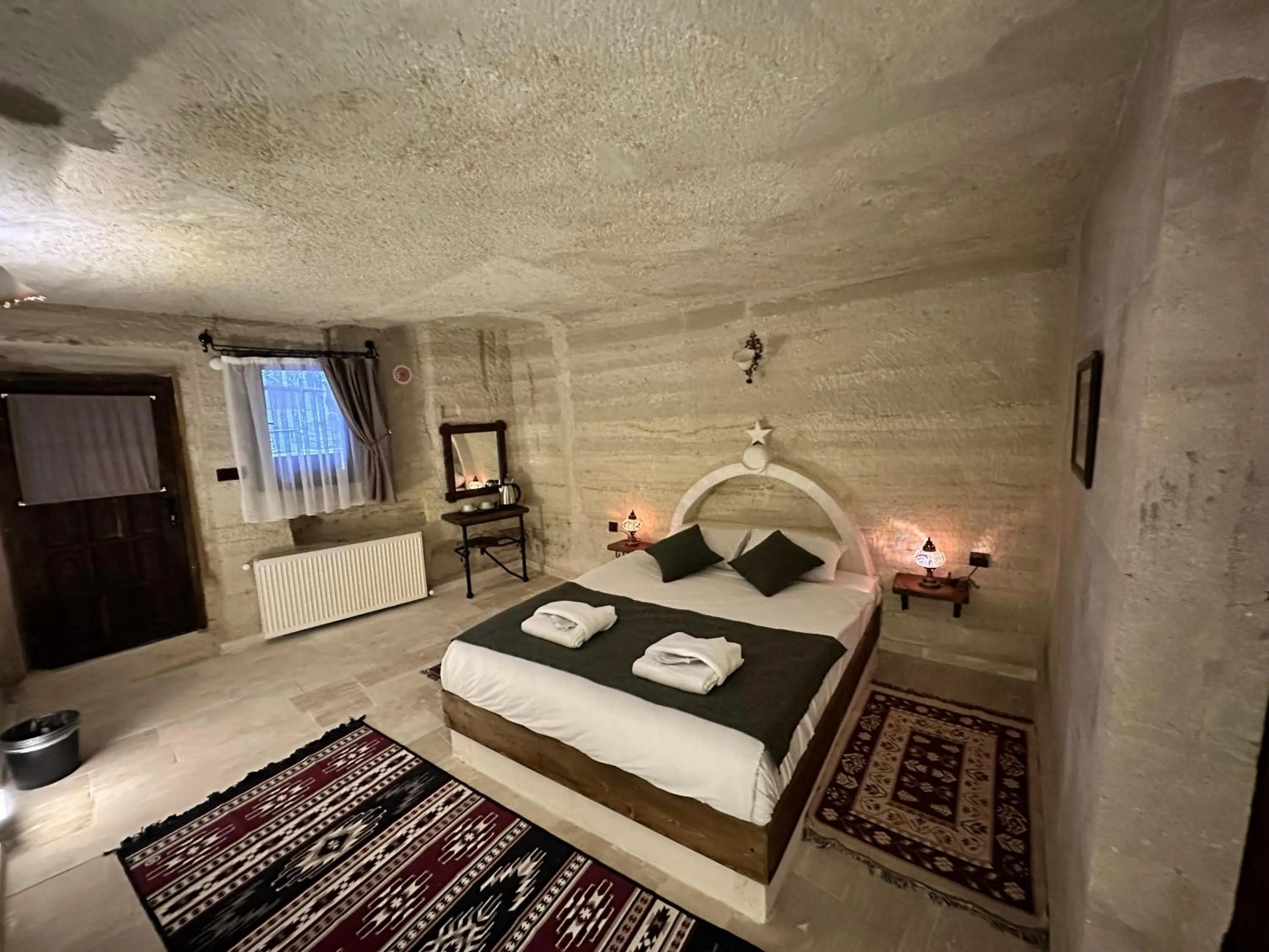 Bed in Turan Cappadocia Cave