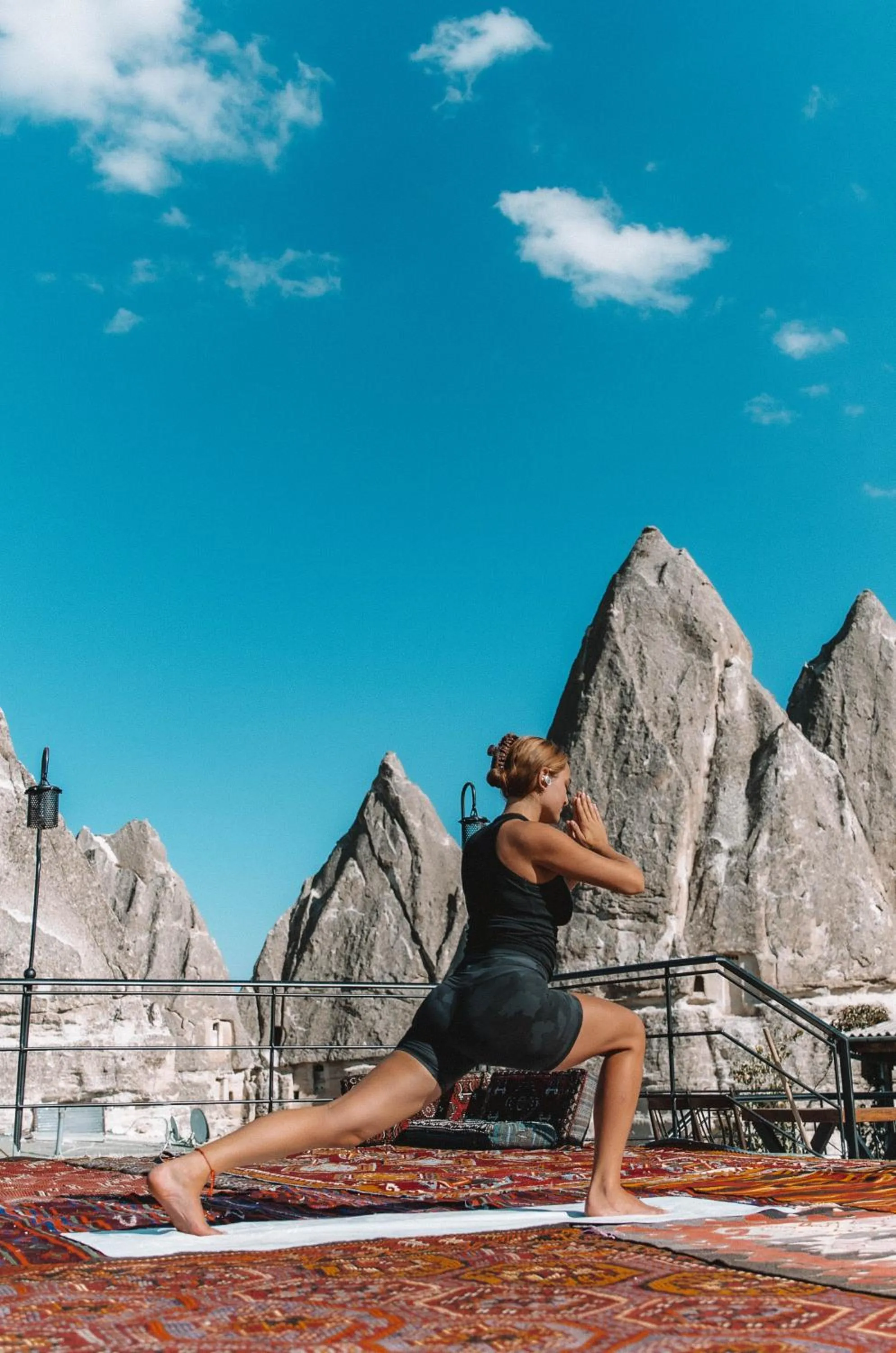Balcony/Terrace in Turan Cappadocia Cave