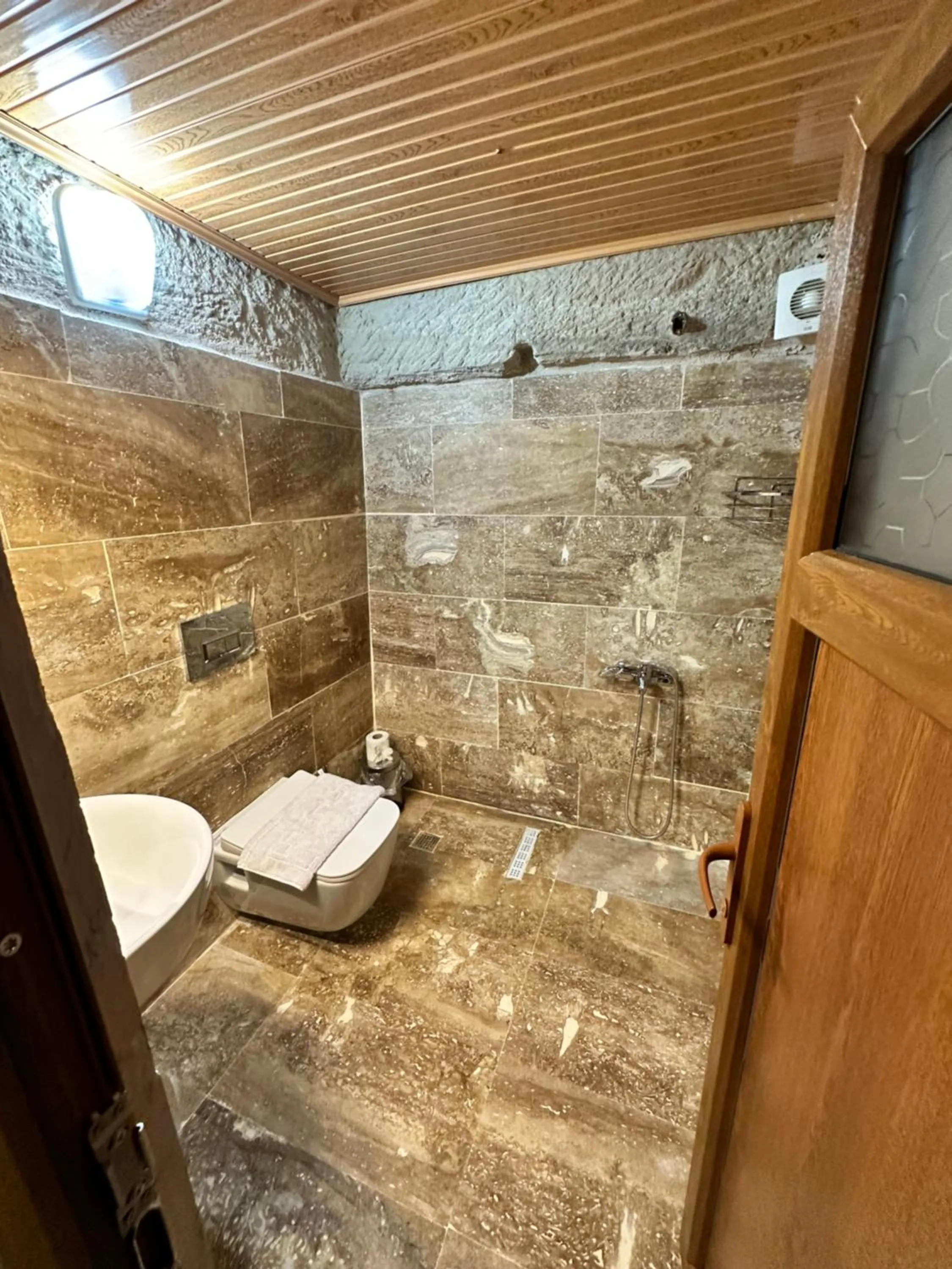 Toilet in Turan Cappadocia Cave