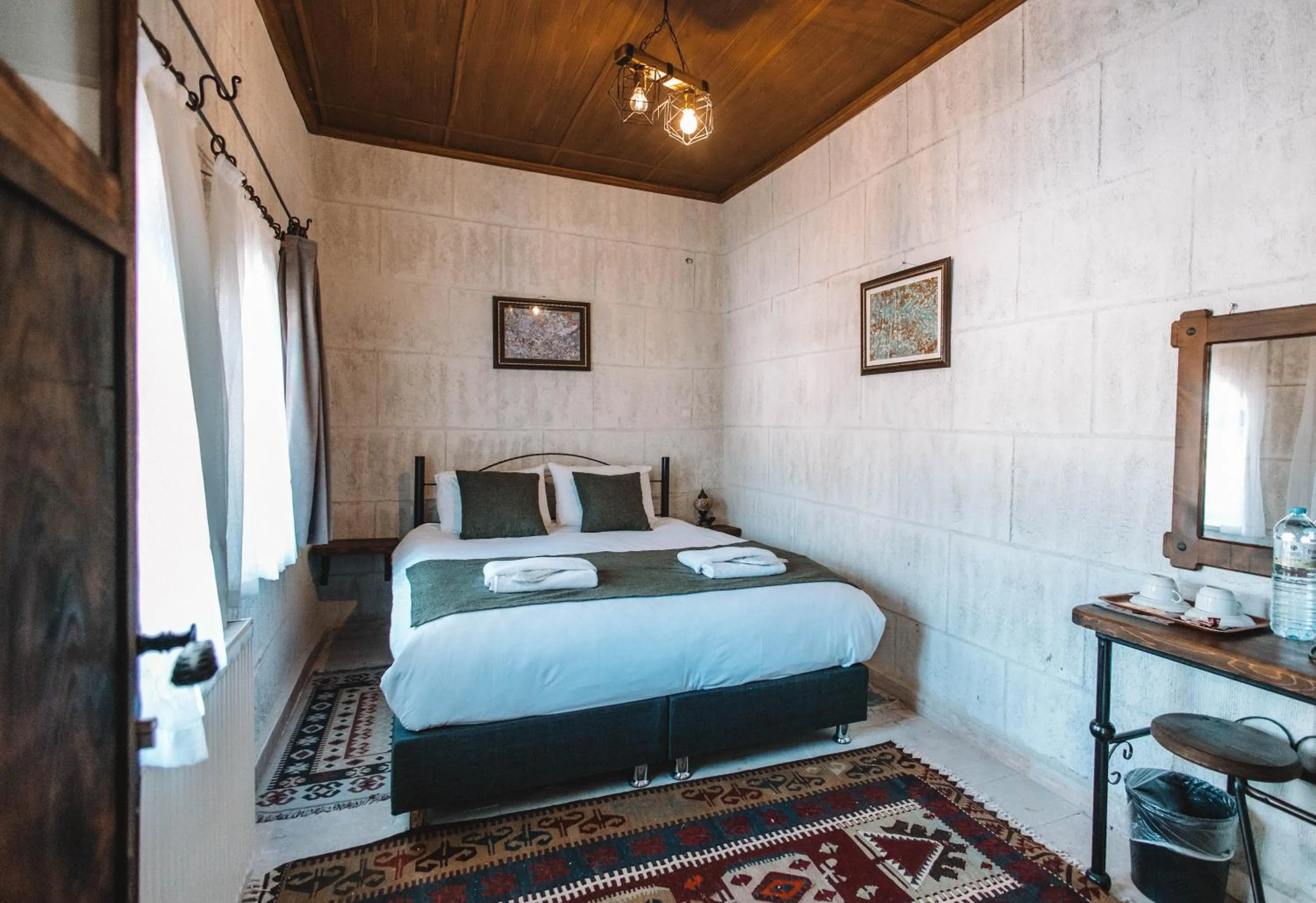 Bed in Turan Cappadocia Cave