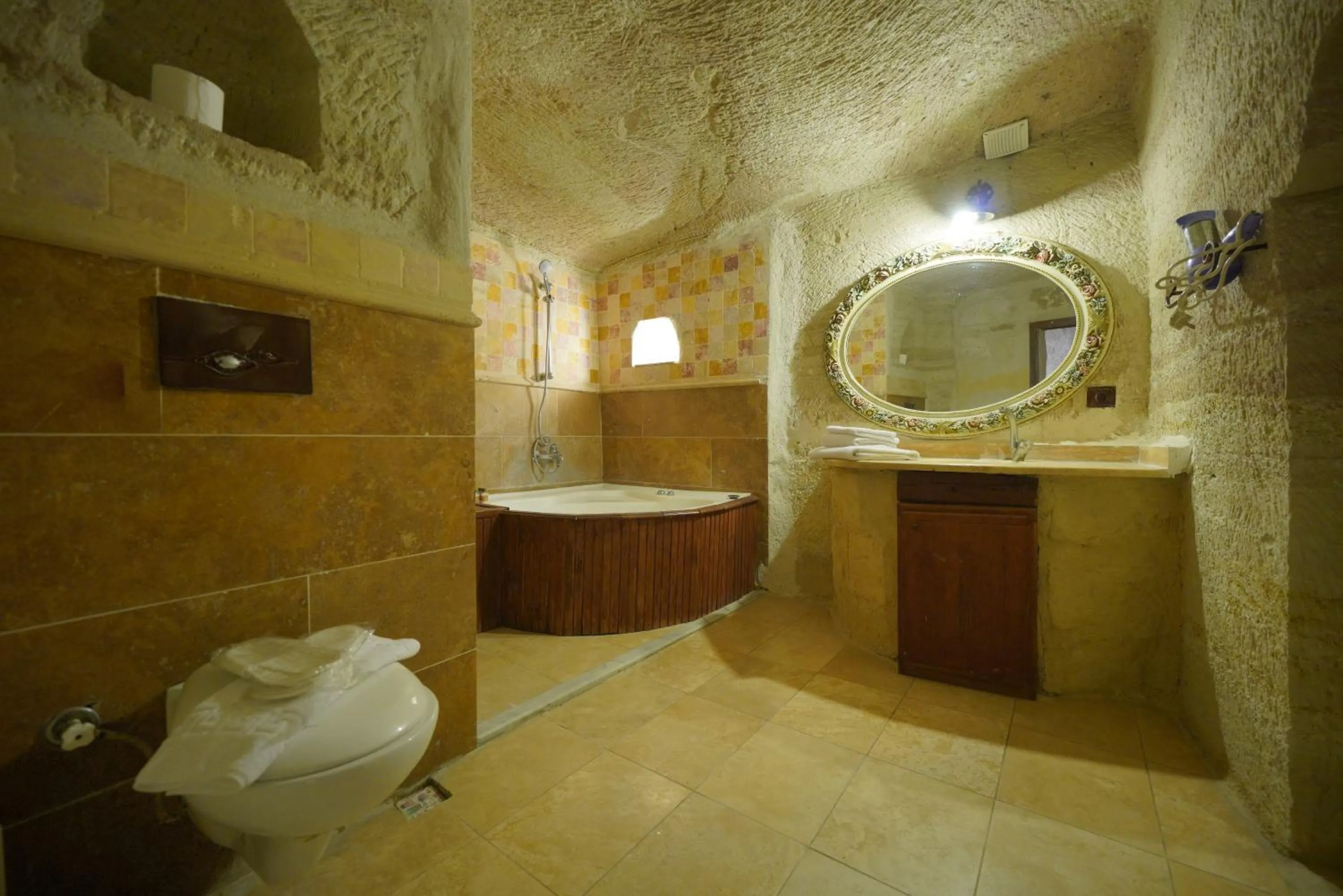 Toilet in Turan Cappadocia Cave