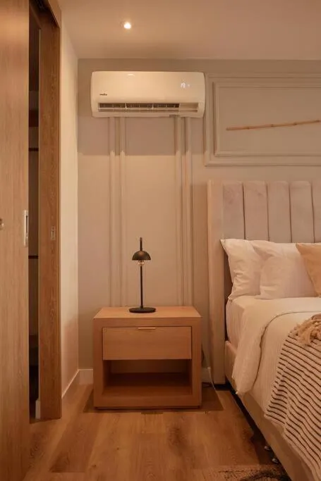 Bed in Go Living Suites: Your Medellin Retreat