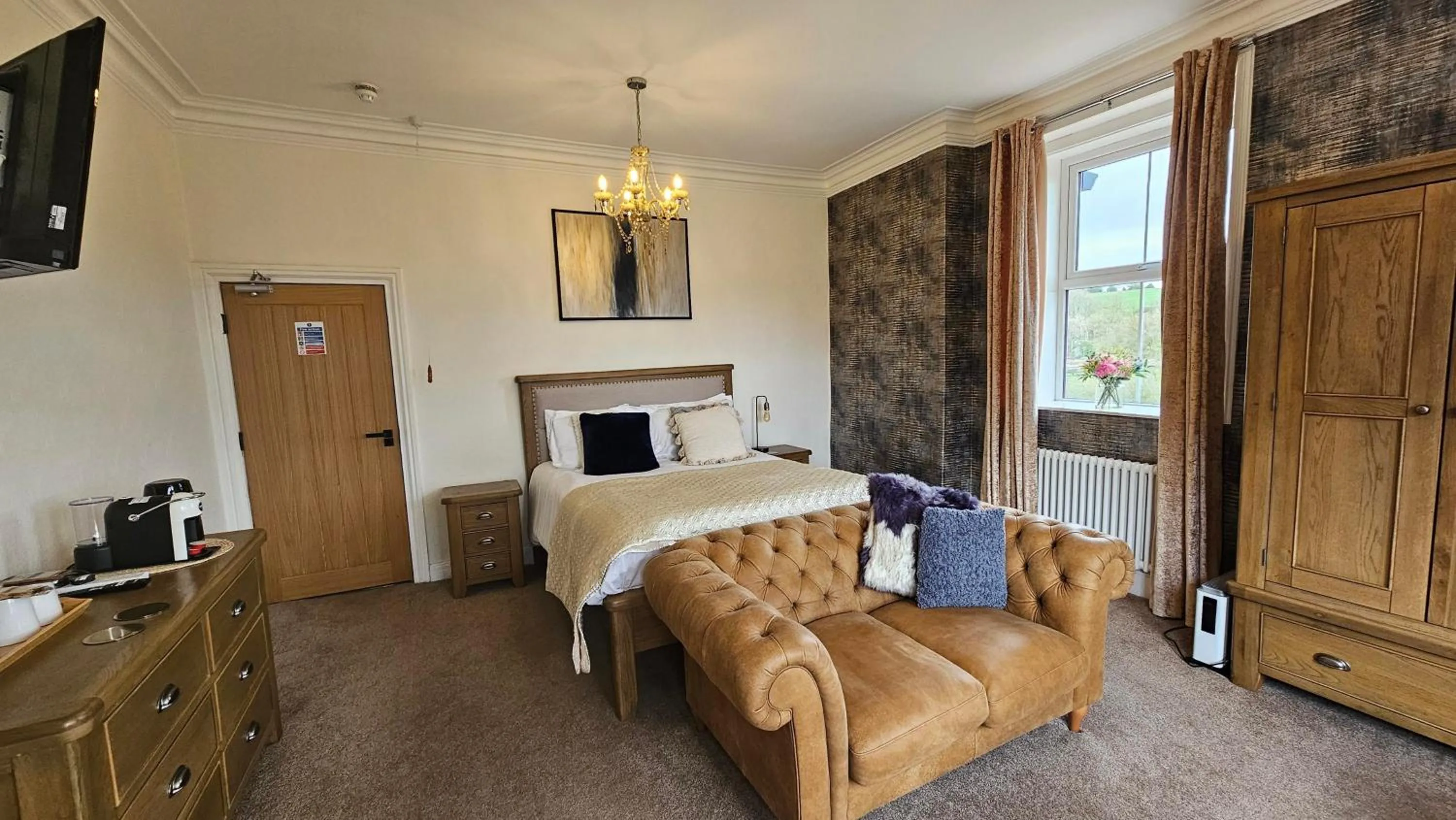 Bed in Hotel Rudyard