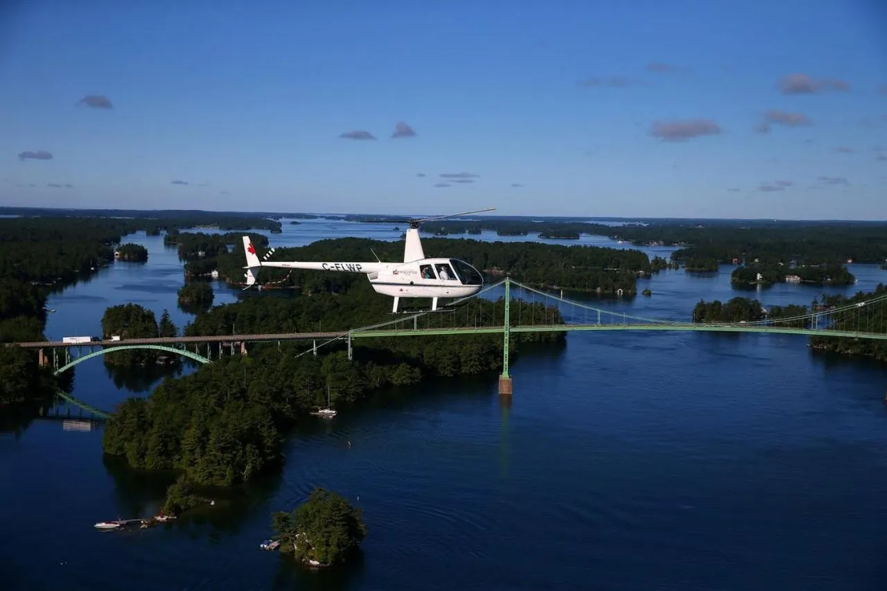 Bird's eye view in Riviera Inn And Suites 1000 Islands