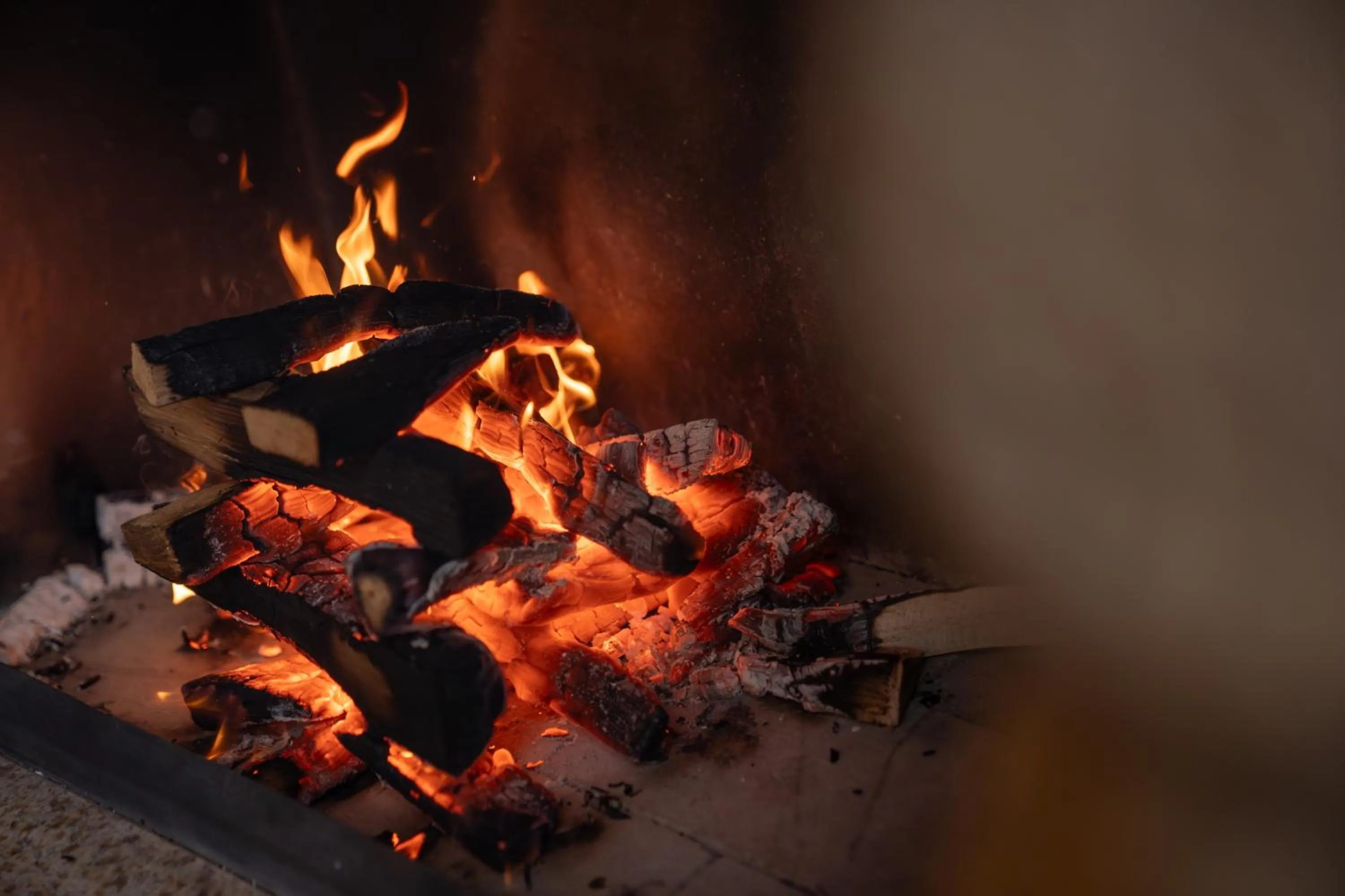 fireplace in nasu mukunone AUBERGE