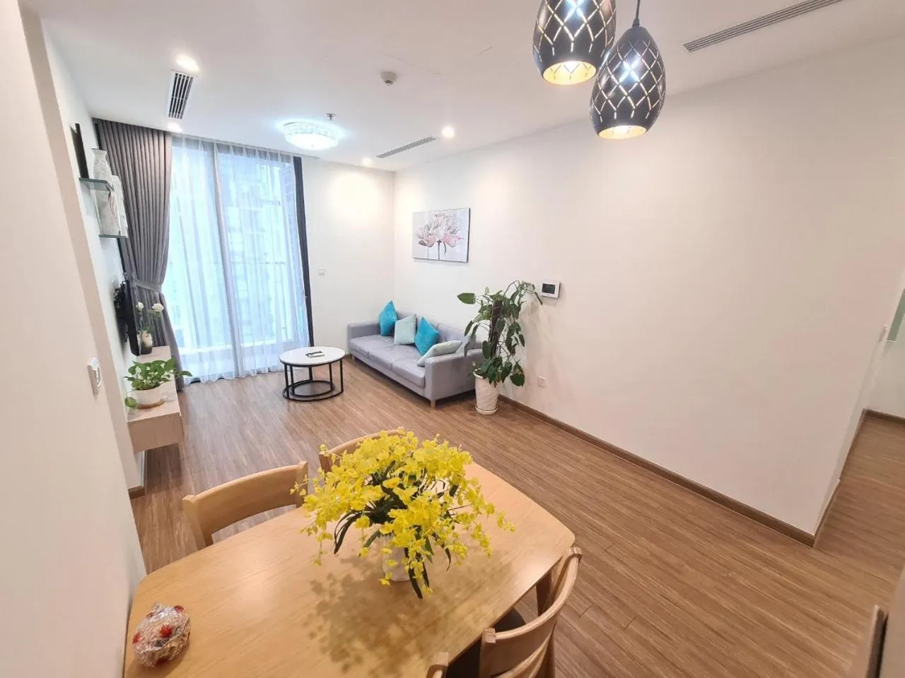 Living room in Vinhomes Skylake