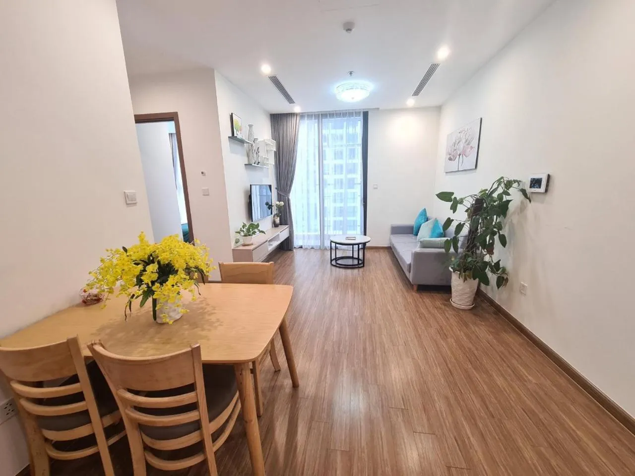 Living room in Vinhomes Skylake