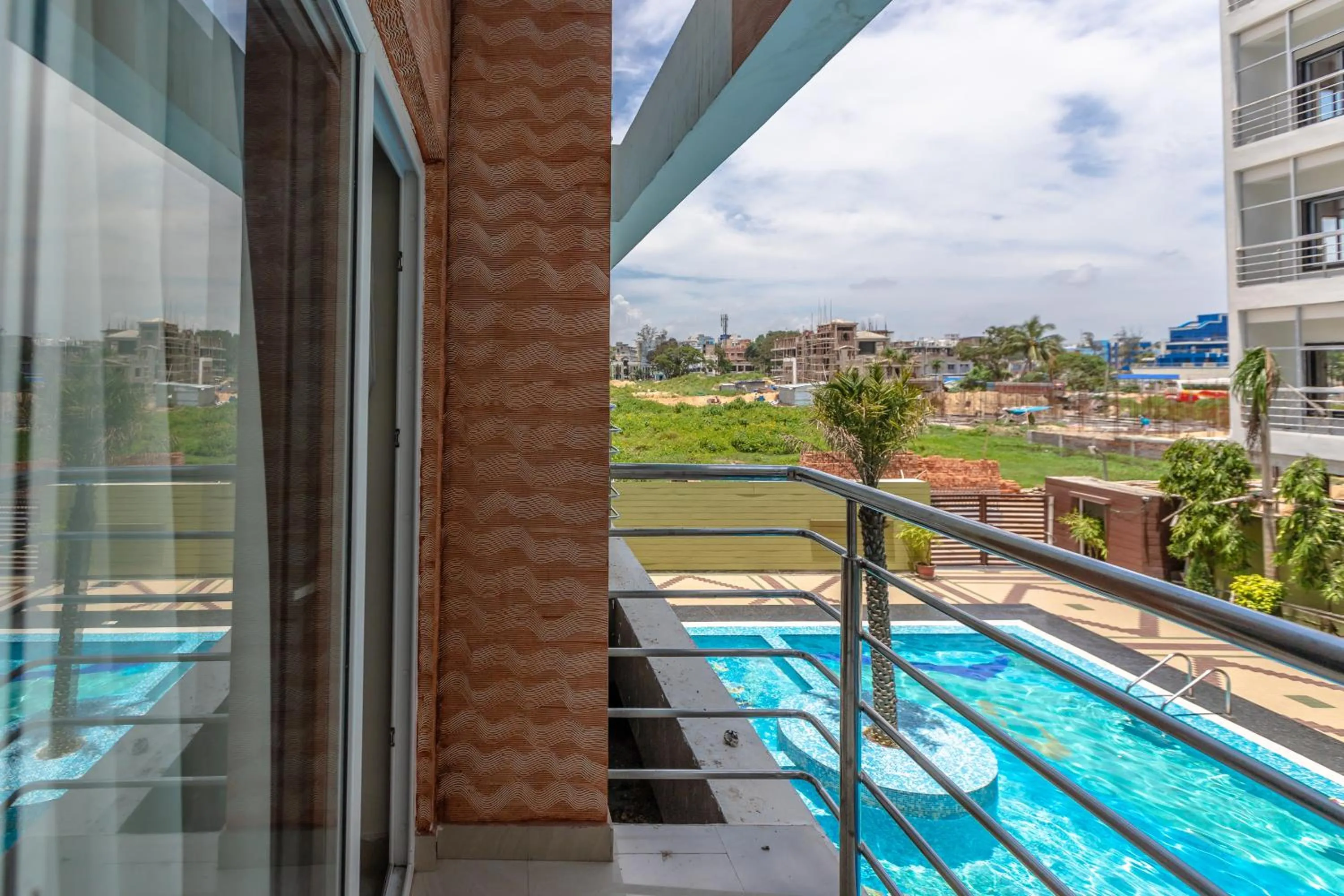 Balcony/Terrace in The Piku's Inn