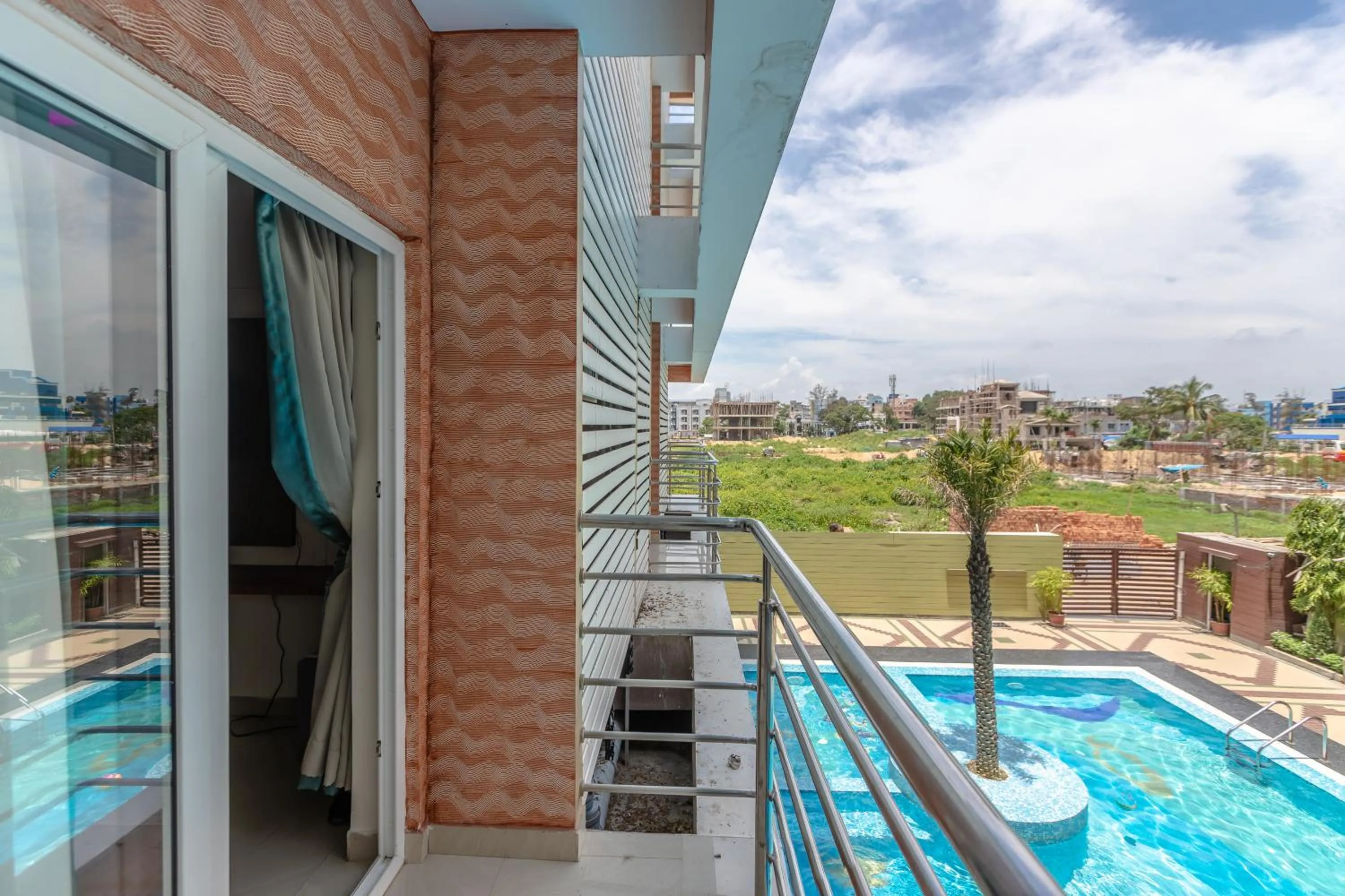 Balcony/Terrace in The Piku's Inn