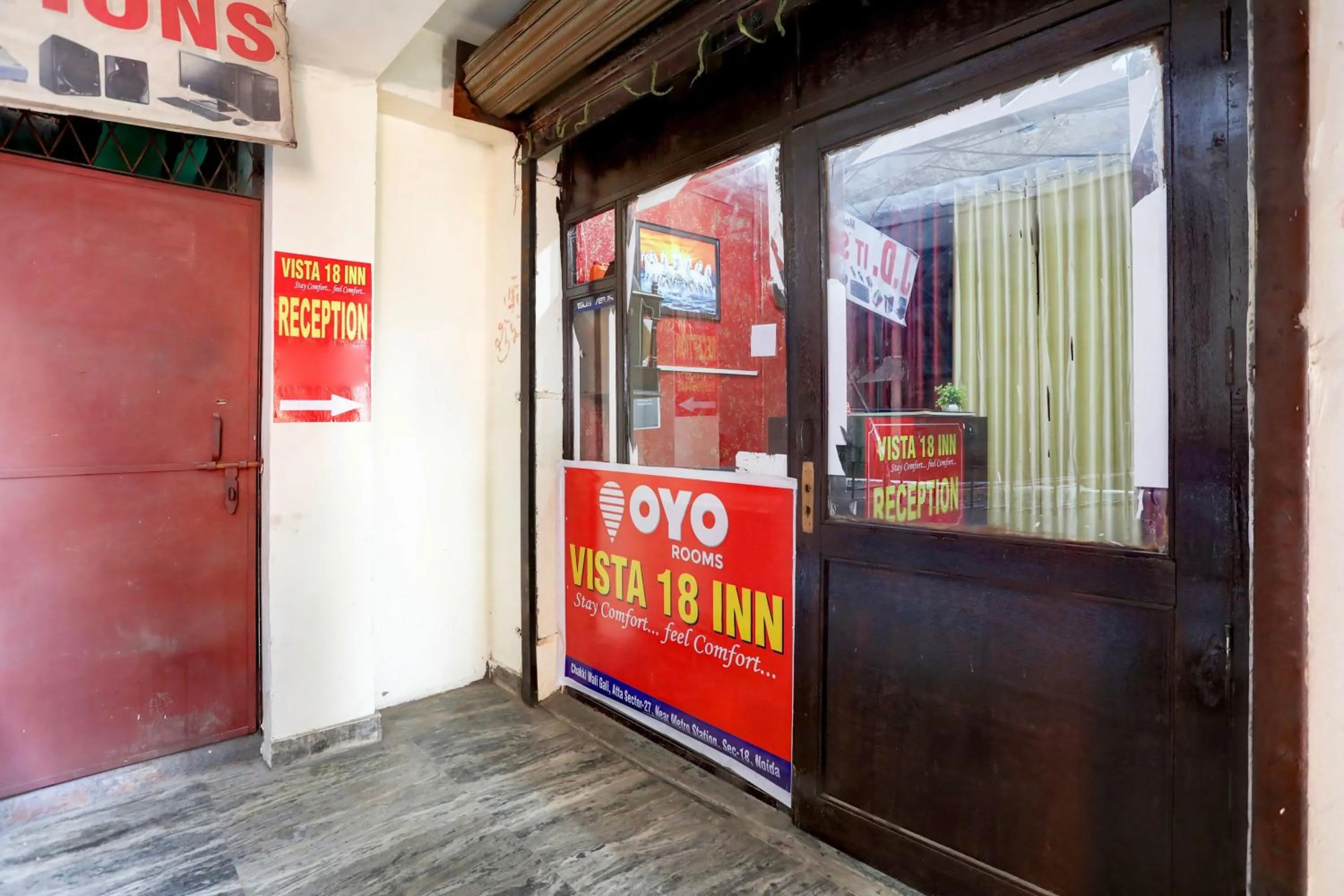 Facade/entrance in Hotel O vista 18 inn