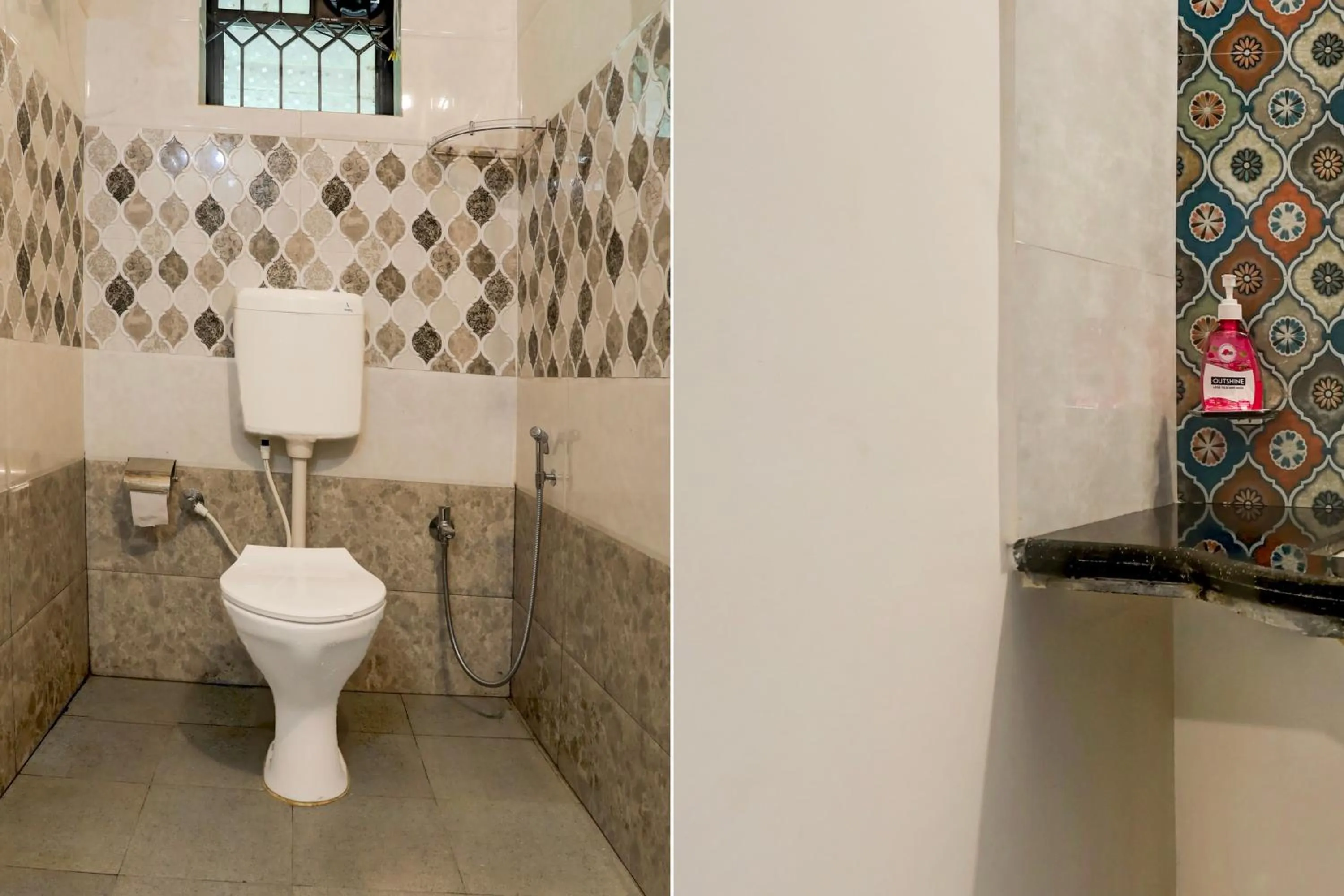 Bathroom in Hotel O Aqua Service Apartments