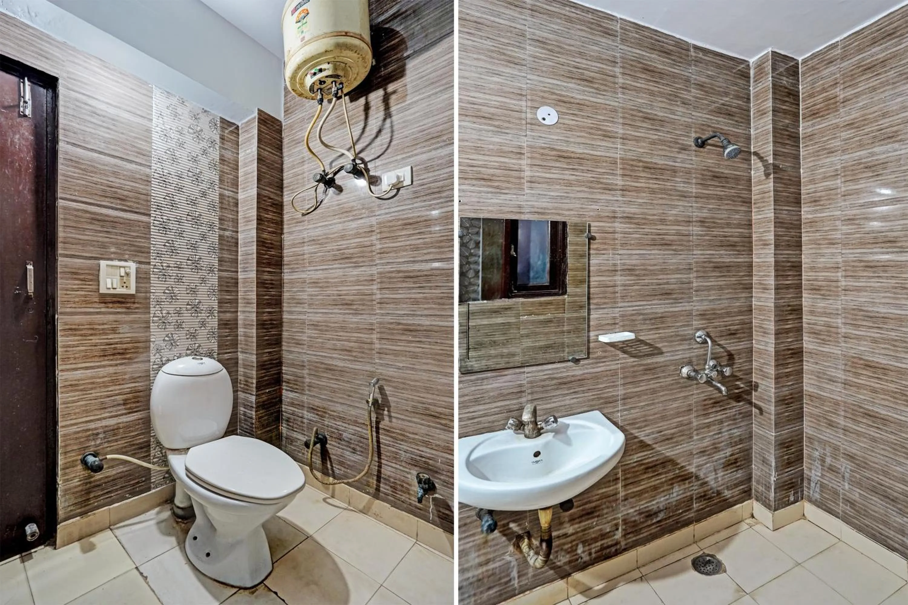 Bathroom in Hotel O HOTEL CROWN 15