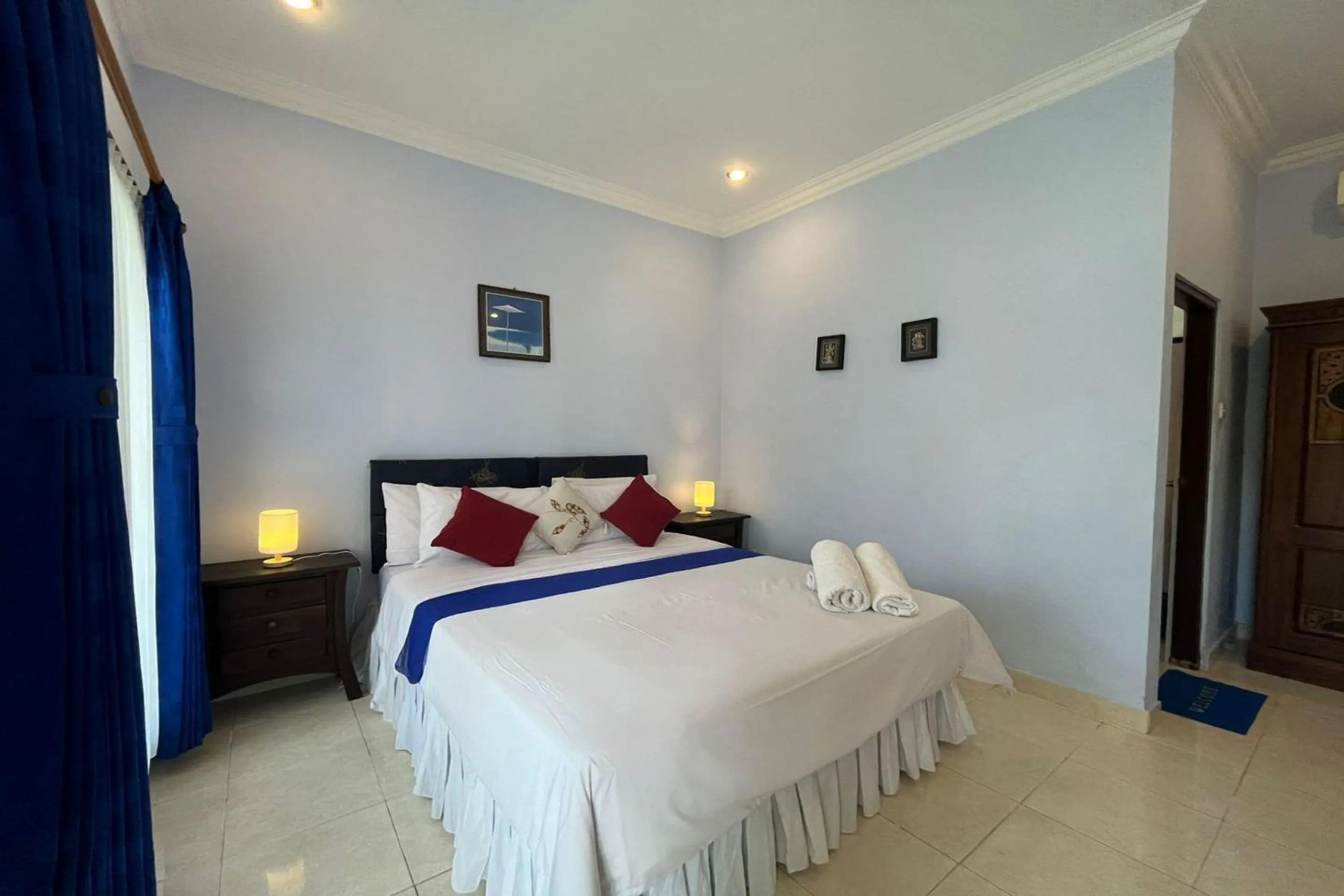 Bedroom, Bed in Belvilla Pleasant Seaside Lovina Beach