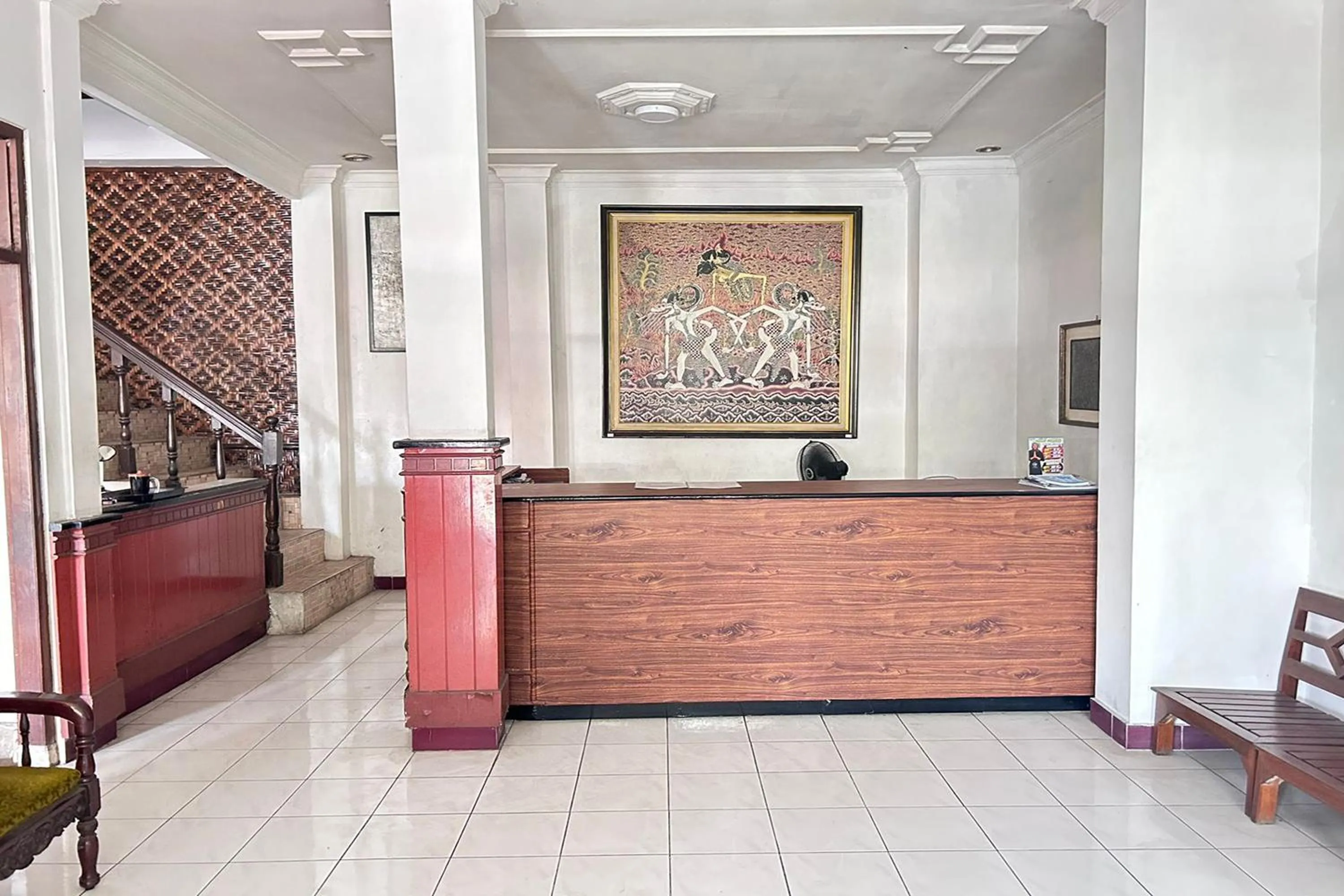Lobby or reception in Hotel Kinasih Yogyakarta