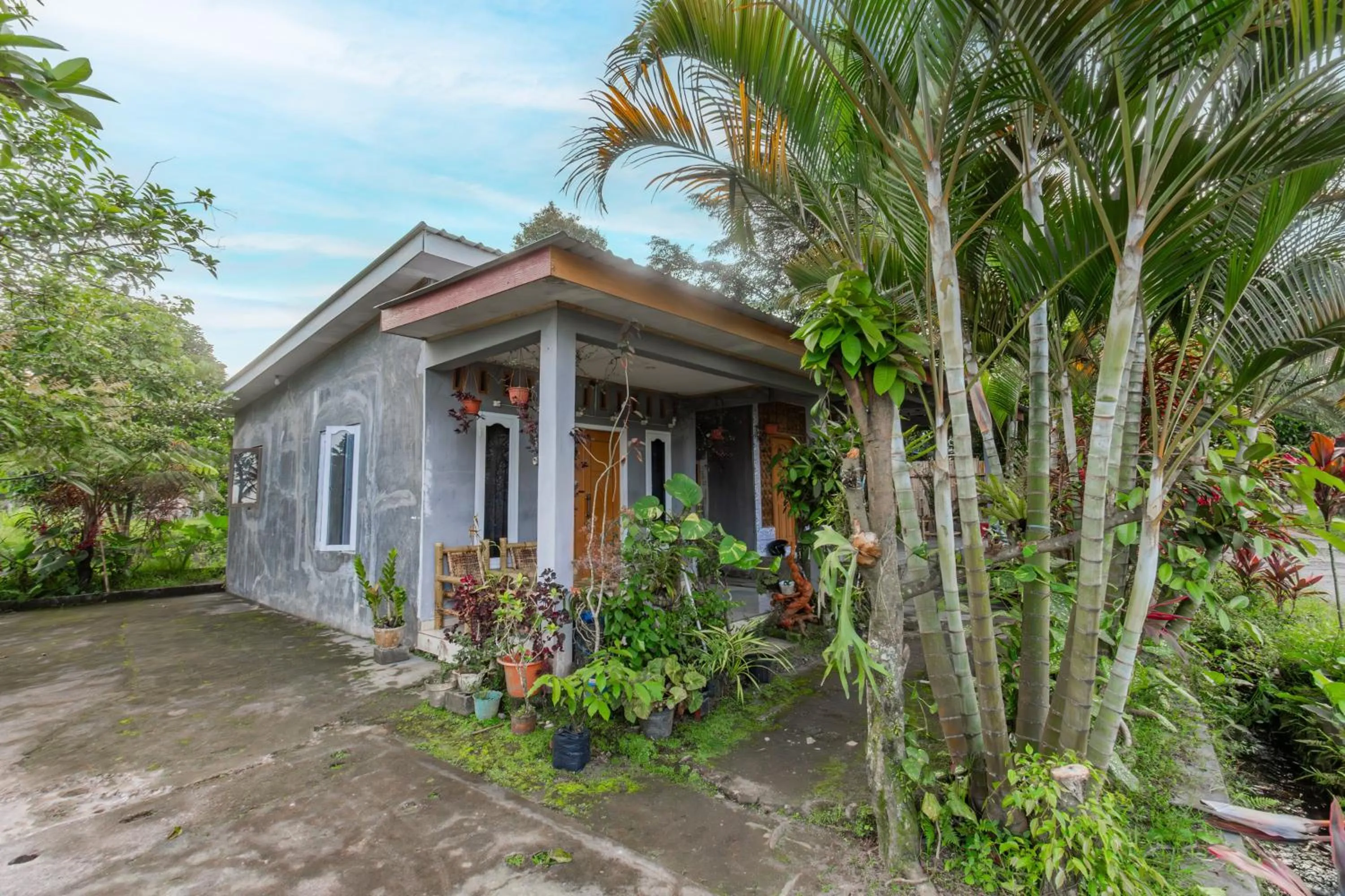 Garden in Hotel O Lestari Homestay
