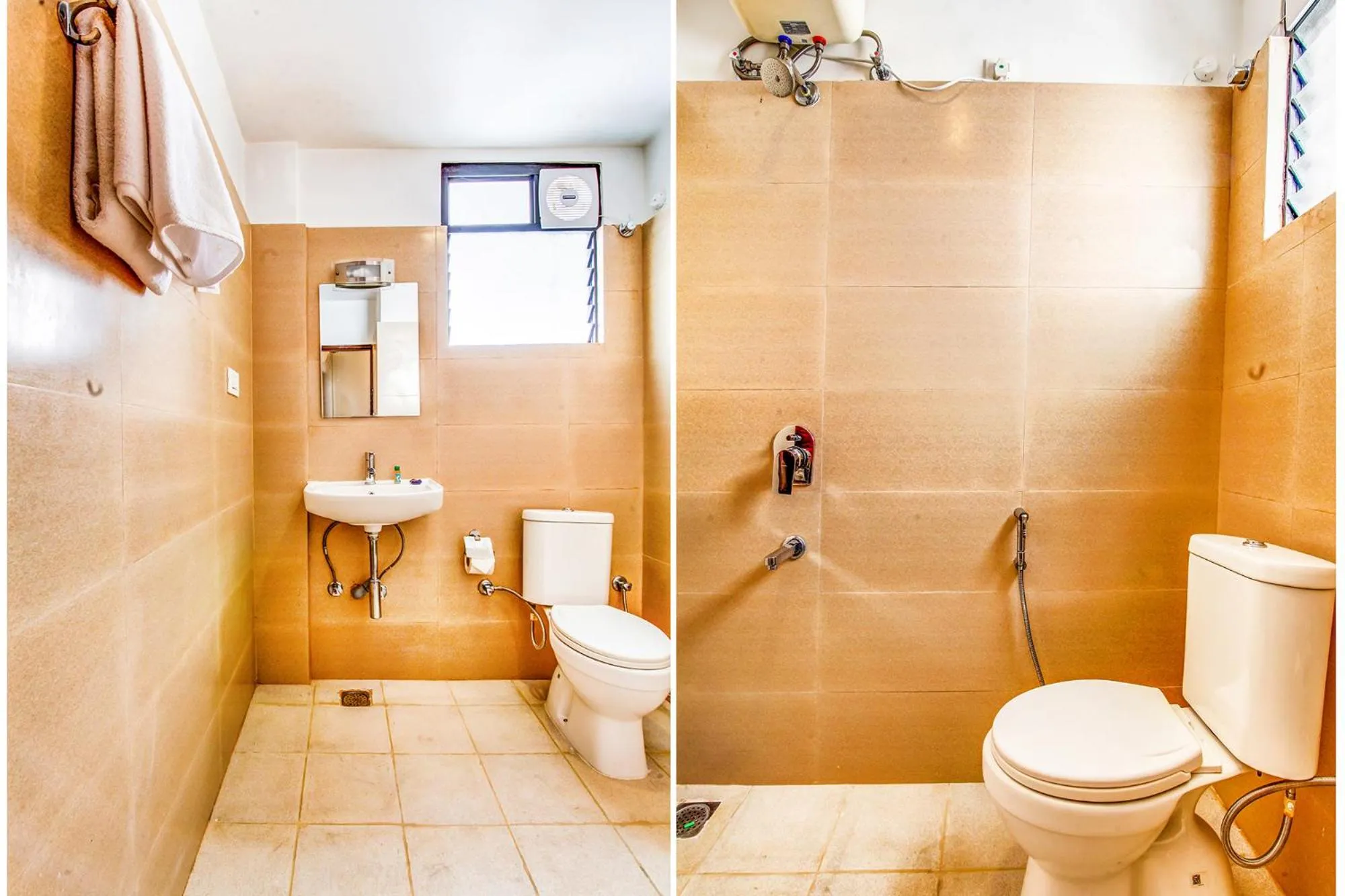 Bathroom in FabHotel Vista Suites - Frazer Town