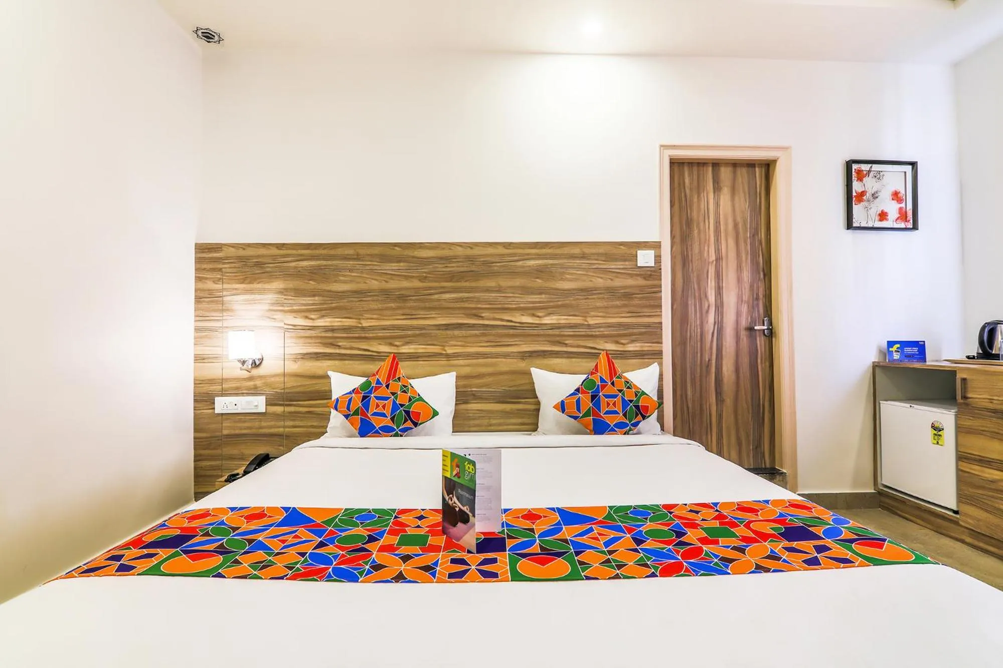 Bed in FabHotel Vista Suites - Frazer Town