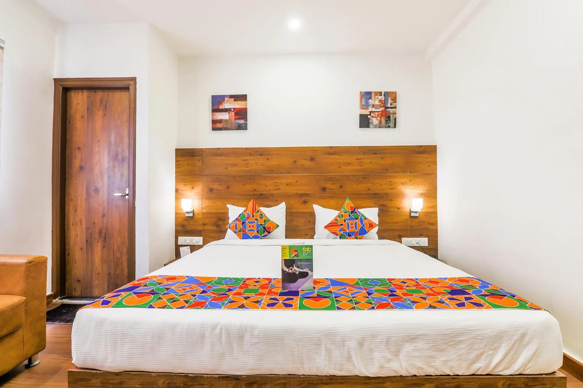 Bed in FabHotel Vista Suites - Frazer Town