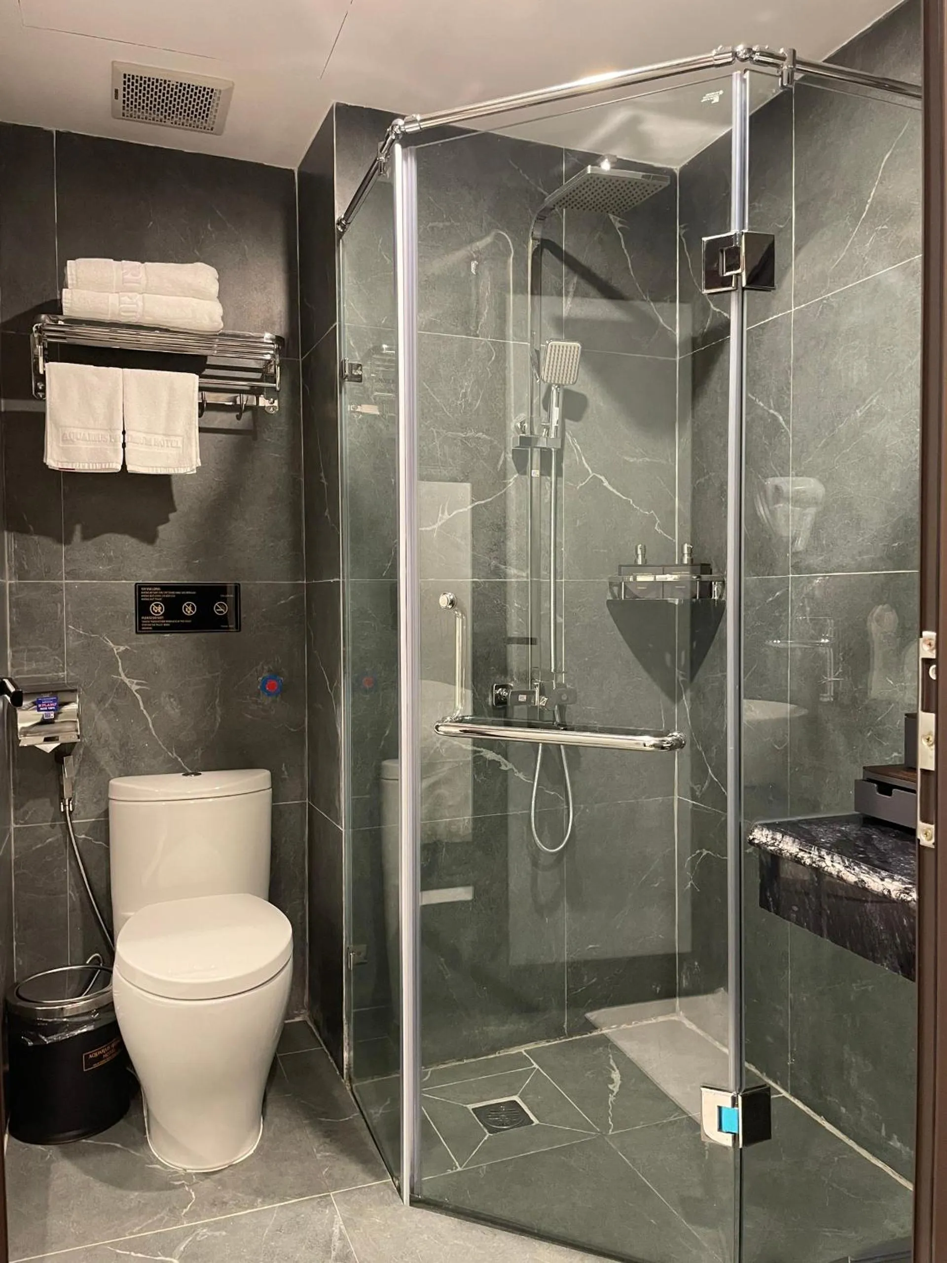 Bathroom in Aquarius Premium Hotel