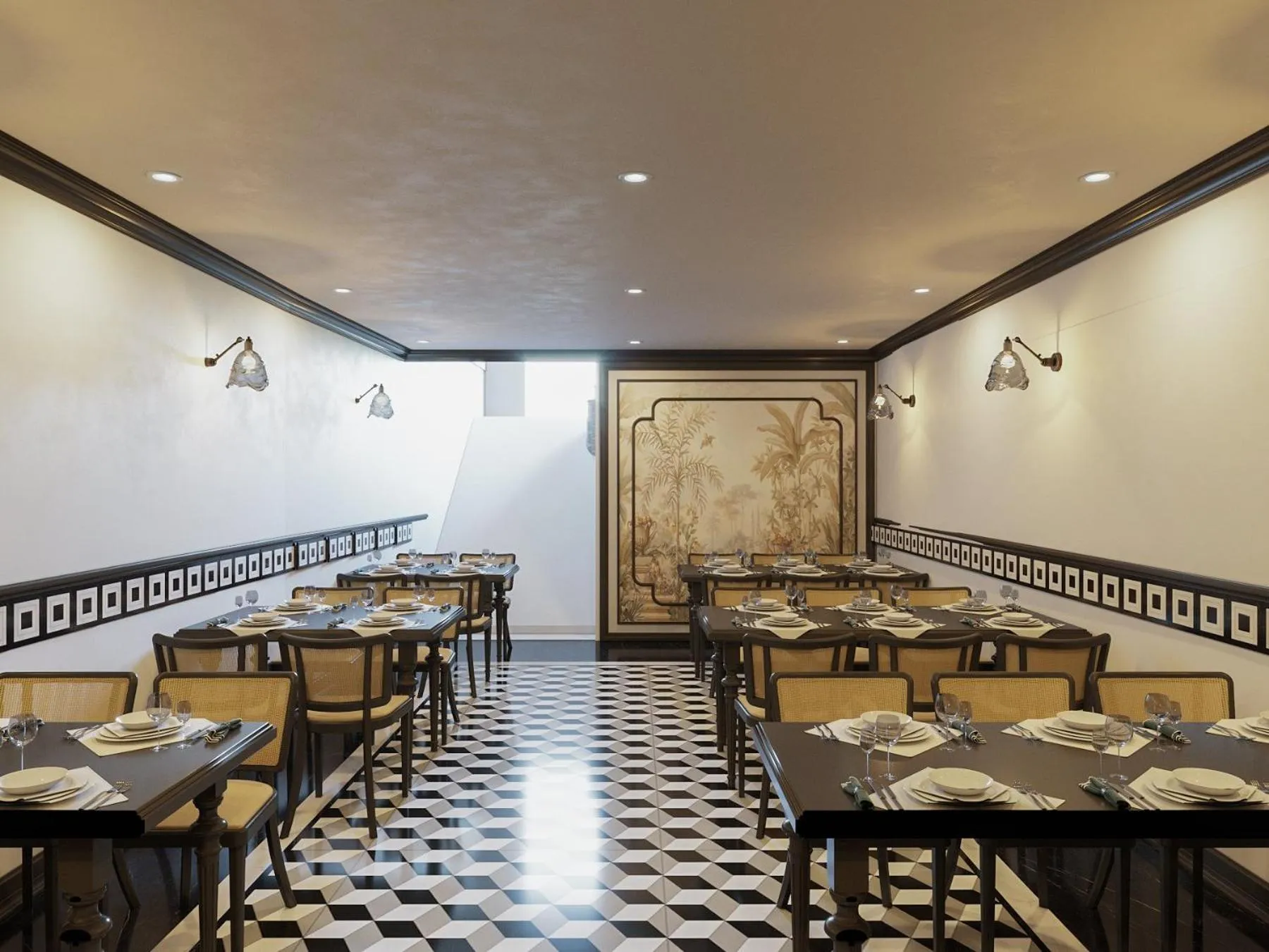 Restaurant/places to eat in Aquarius Premium Hotel