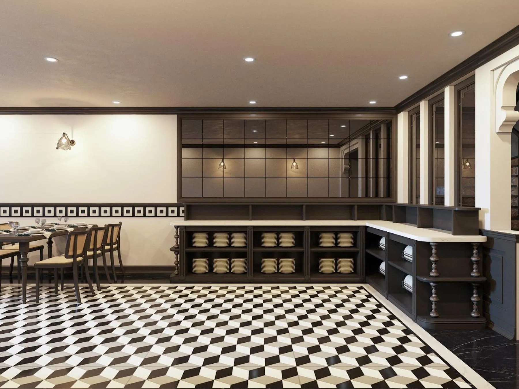 Breakfast in Aquarius Premium Hotel