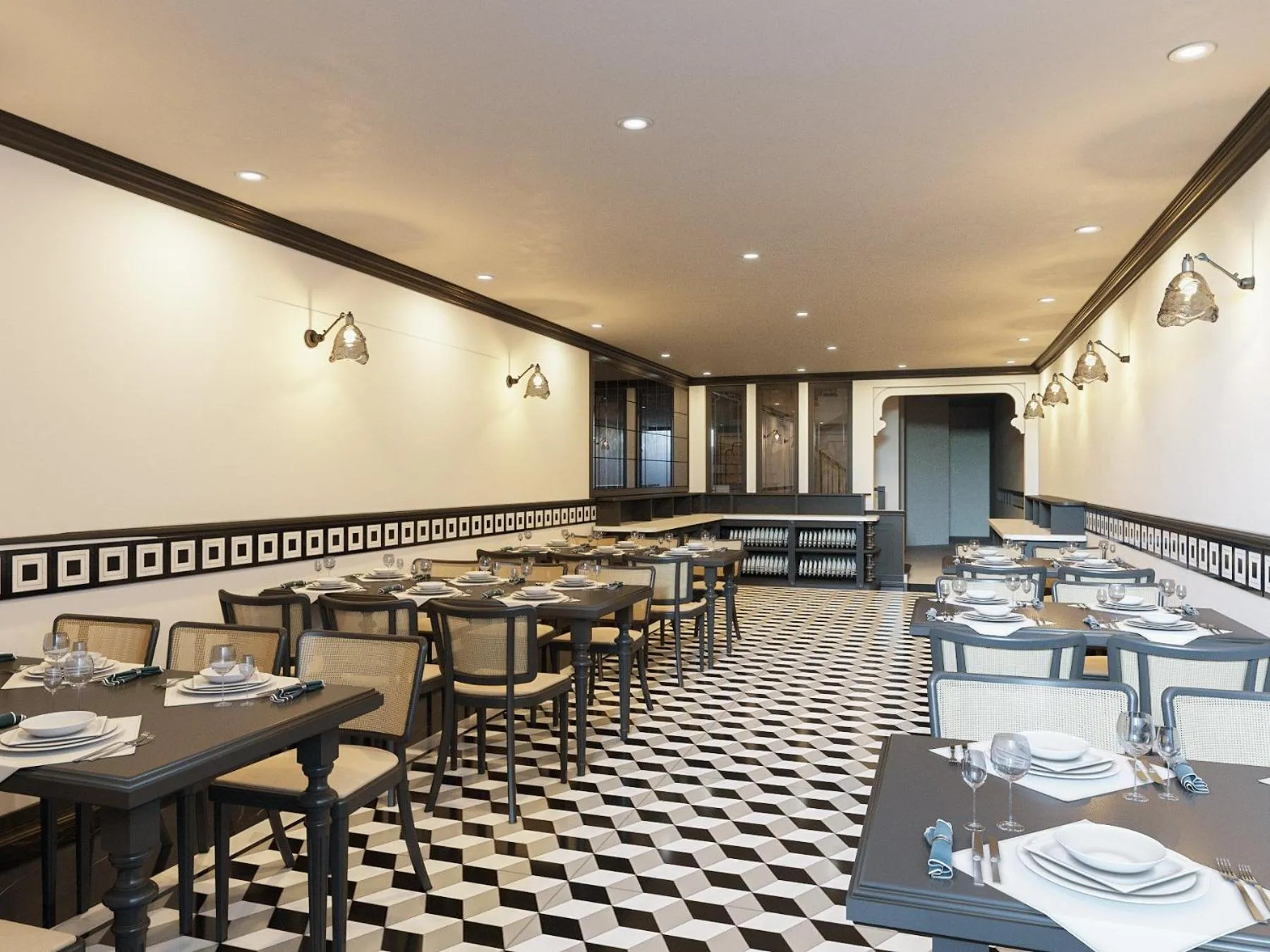 Restaurant/places to eat in Aquarius Premium Hotel