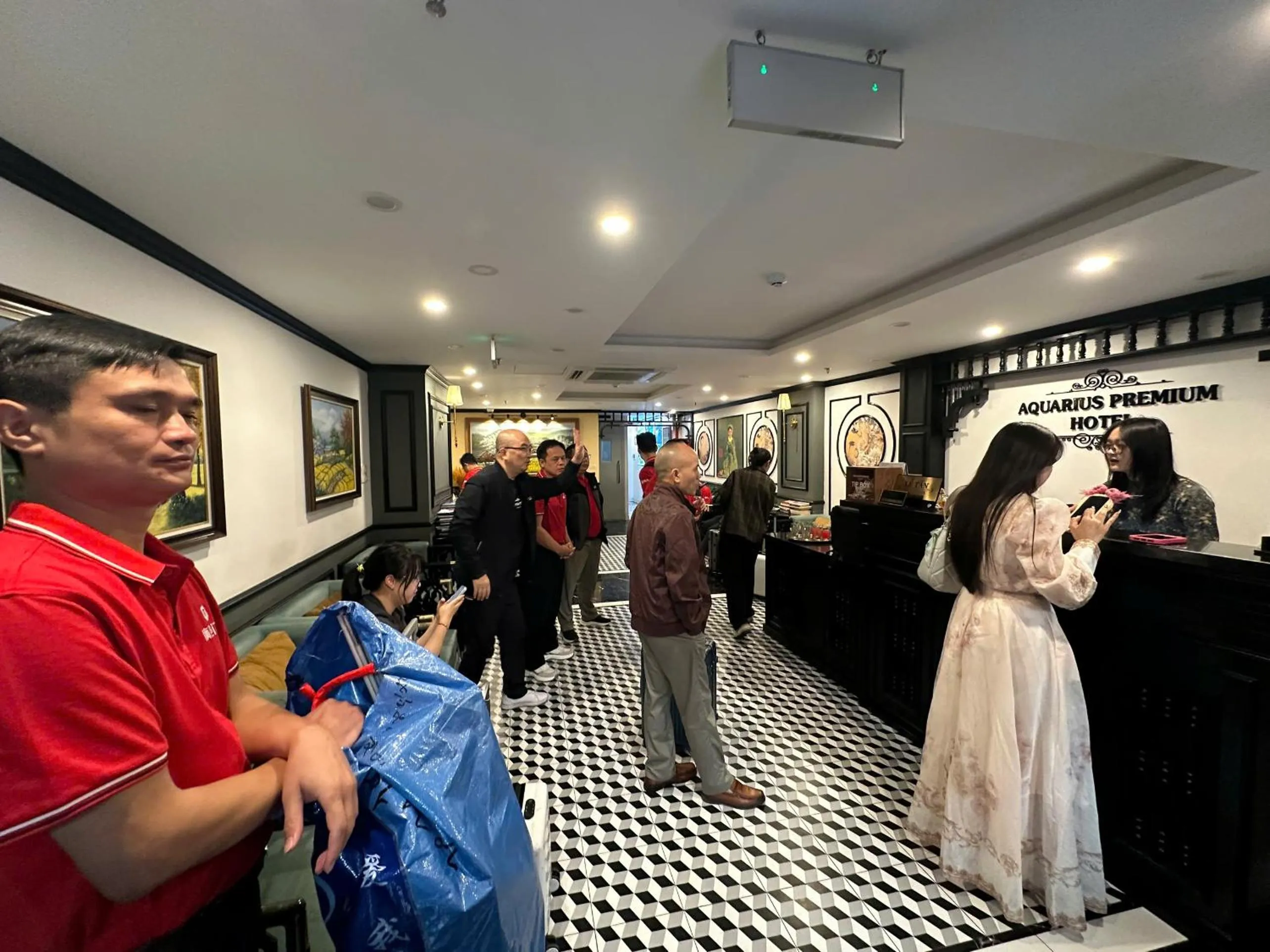 Lobby or reception in Aquarius Premium Hotel