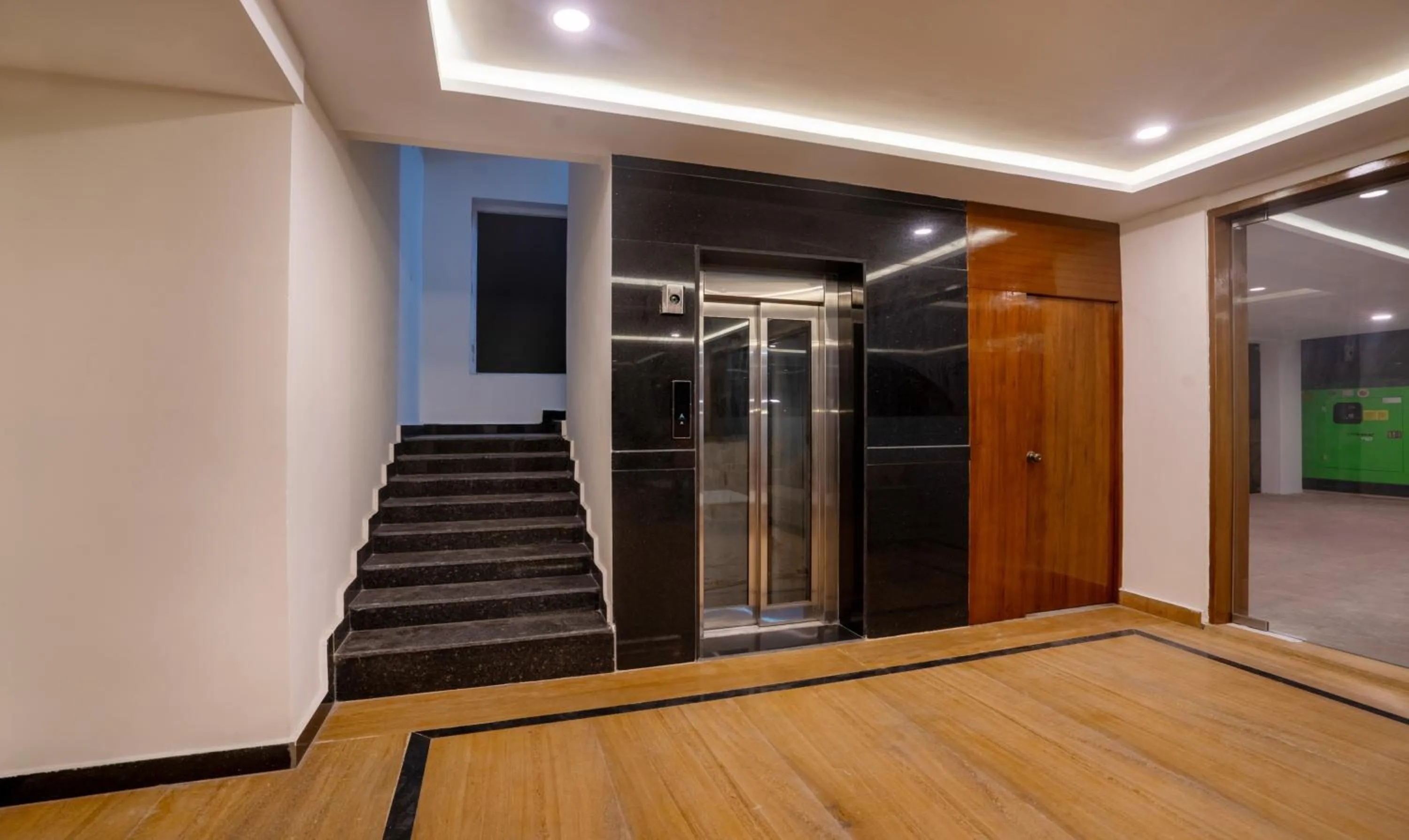 elevator in Treebo SY Inn, Gachibowli DLF