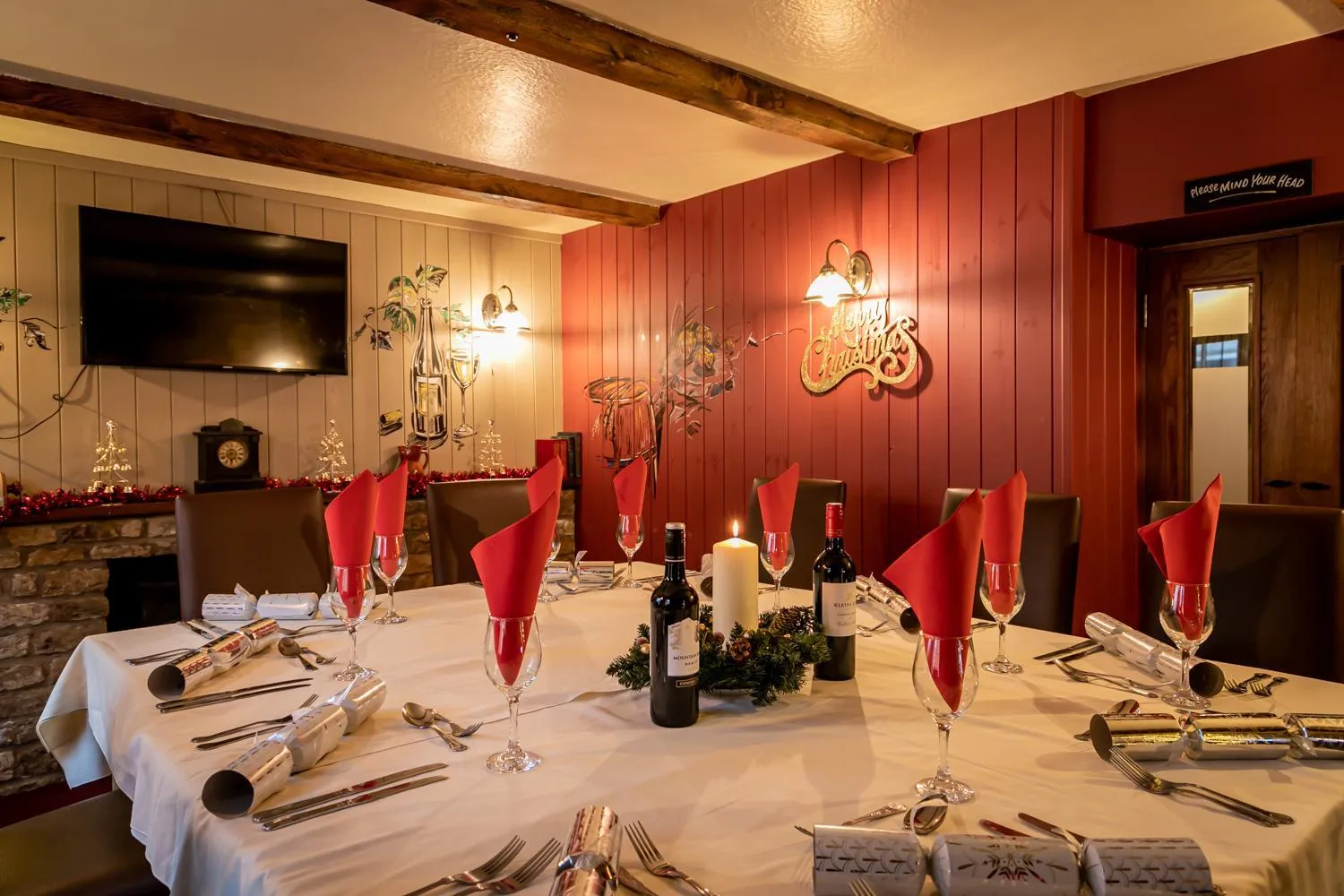 Dining area in The Collyweston Slater