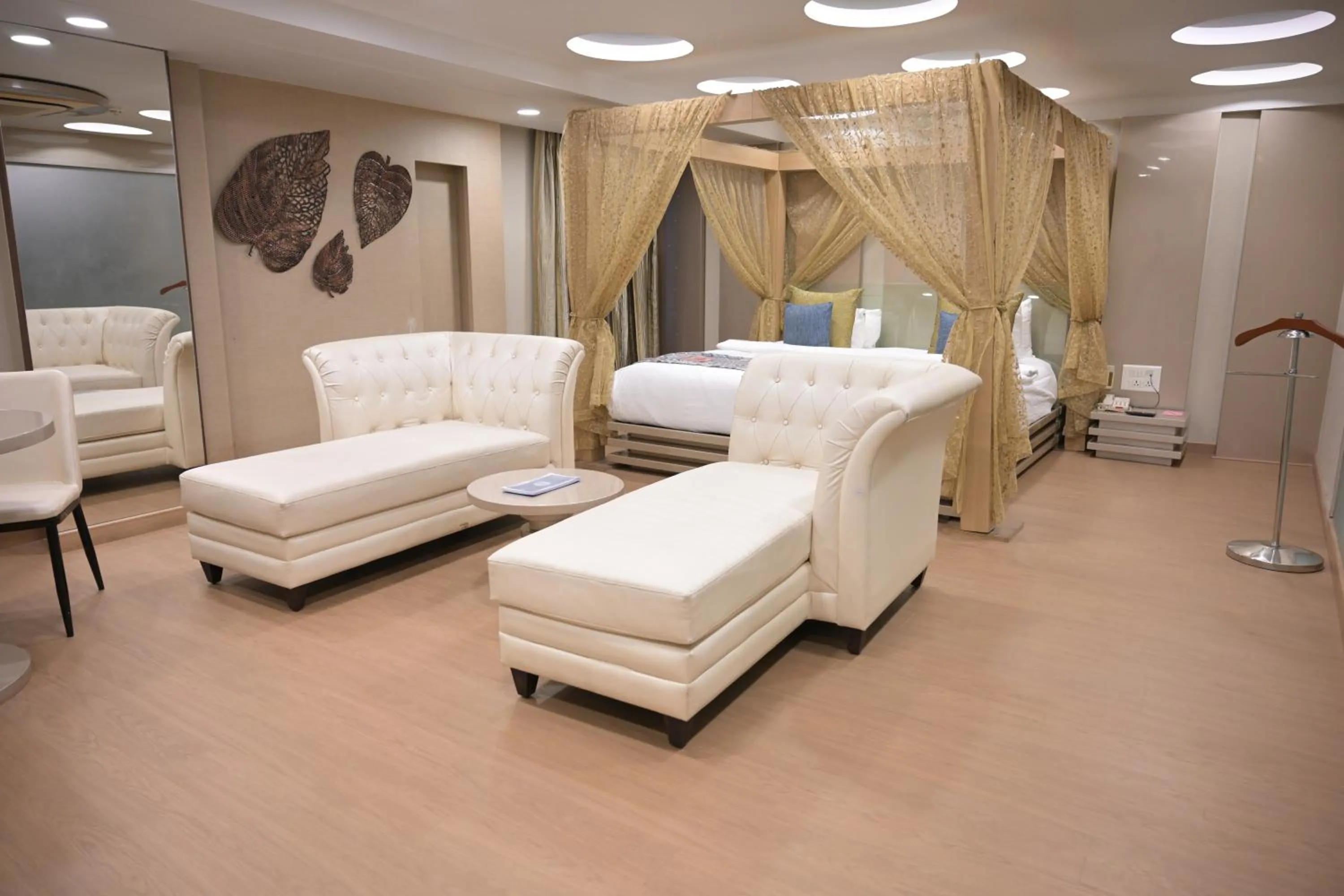 Seating area in Bizz The Hotel