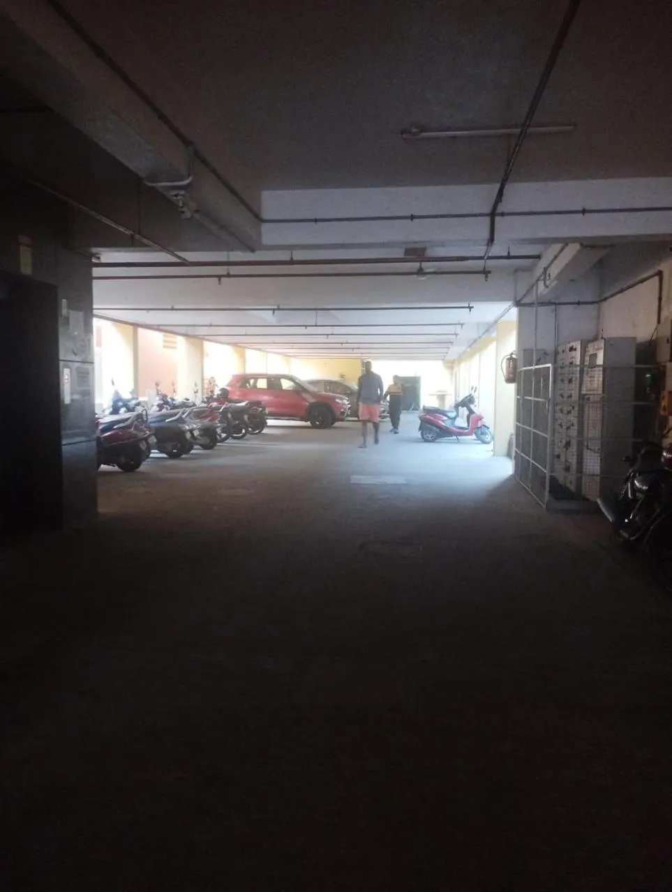 Parking in Grand Ocean inn