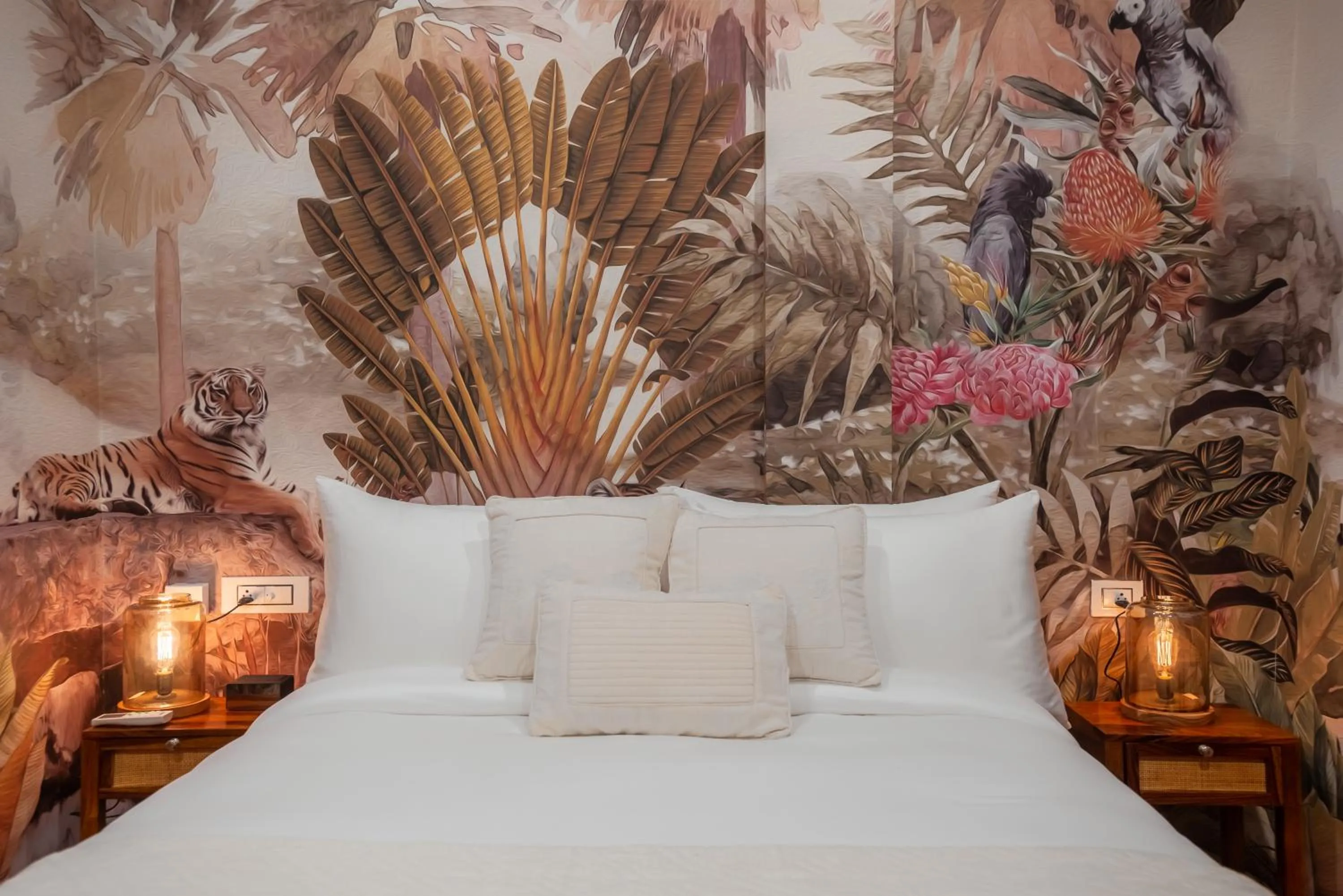 Bed in Vaani Greens Wildlife Resort, Kaziranga